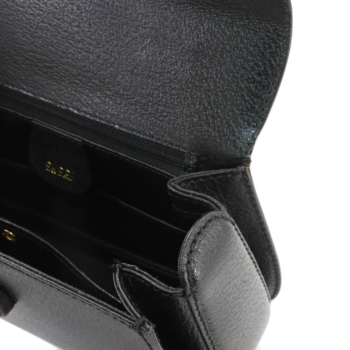 Gucci Black Leather Handbag (Pre-Owned)