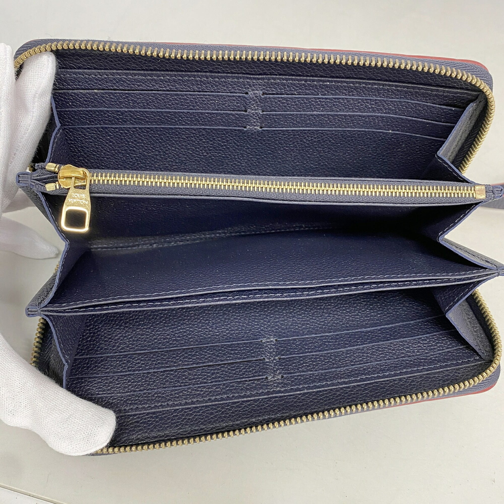Louis Vuitton Marine Rouge Long Wallet (Bi-Fold) (Pre-Owned)