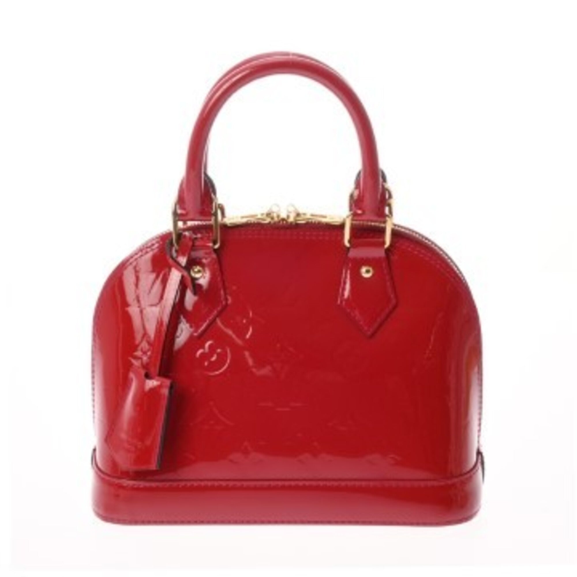 Louis Vuitton Pomme D'amour Monogram Vernis Handbag (Pre-Owned)