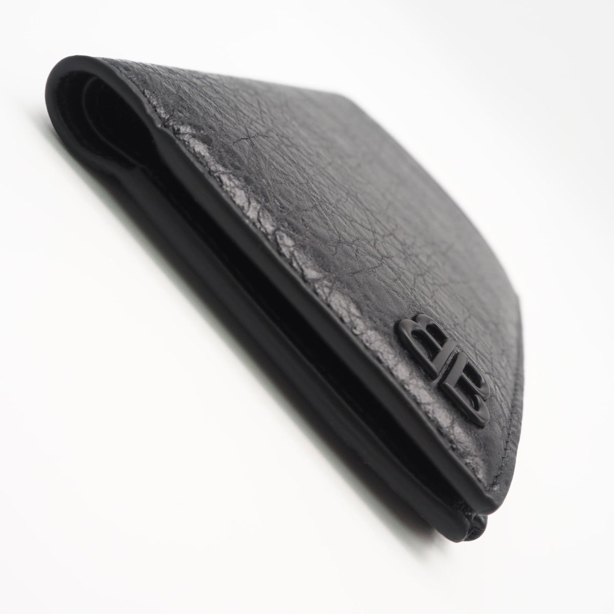 Balenciaga Black Leather Wallet (Bi-Fold) (Pre-Owned)