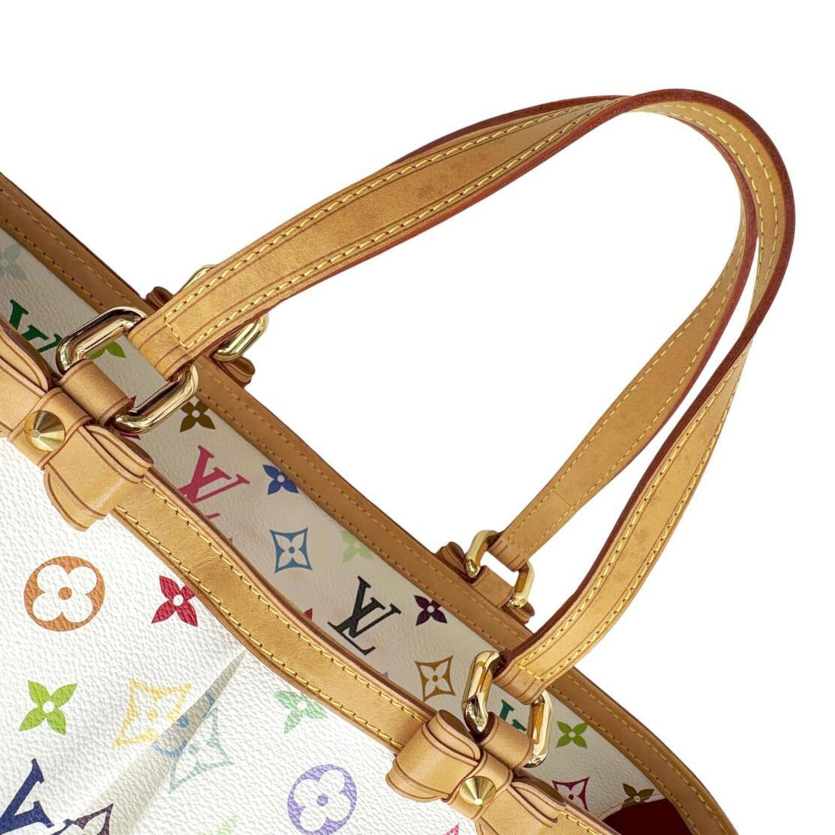 Louis Vuitton Blanc Monogram Multicolore Shoulder Bag (Pre-Owned)