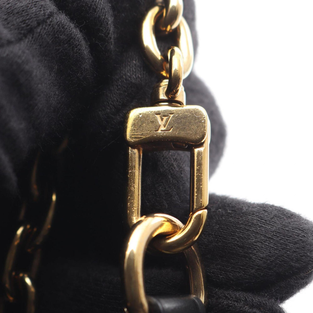 Louis Vuitton Black Epi Leather Handbag (Pre-Owned)