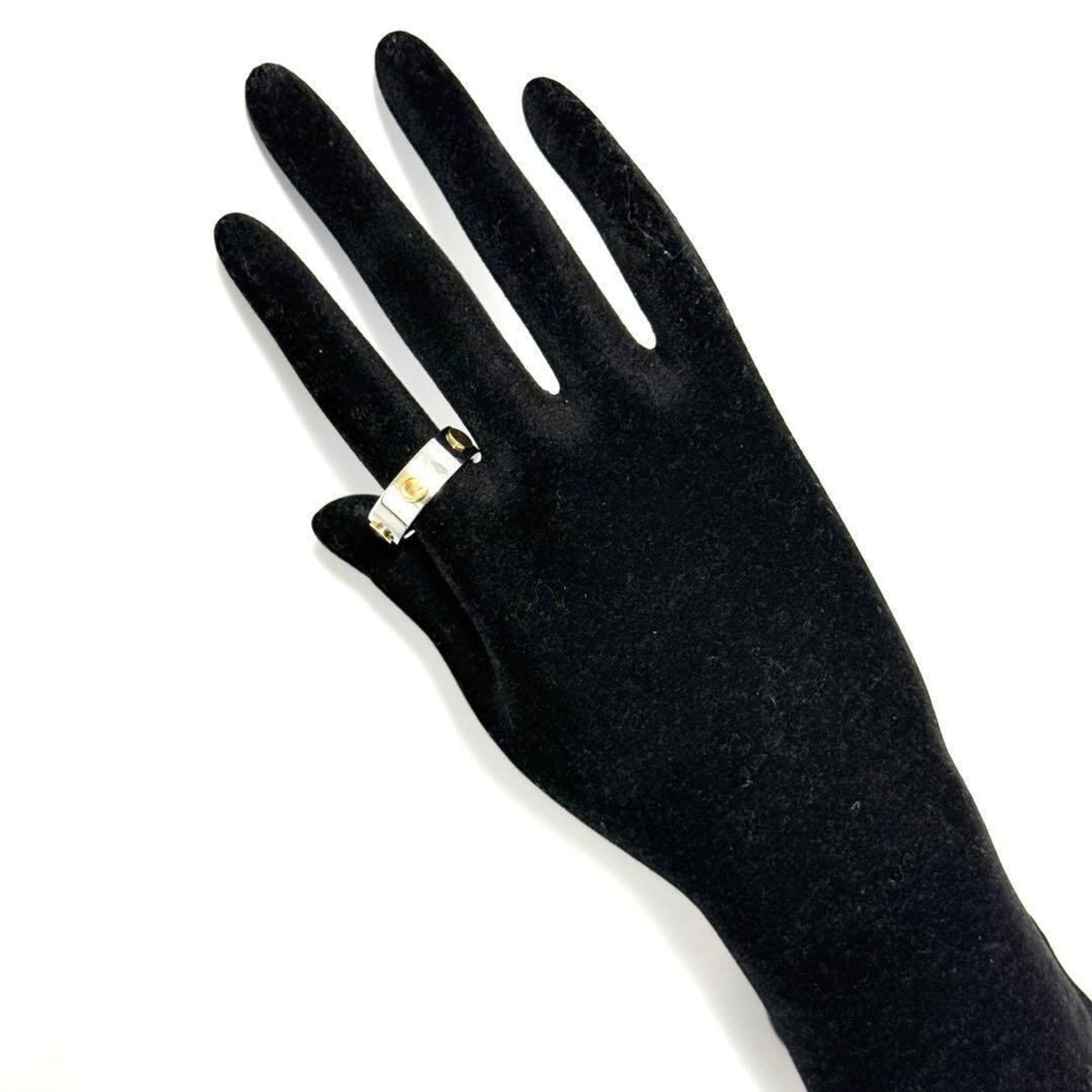 Gucci Gold Plating Stainless Steel Band Ring (Pre-Owned)