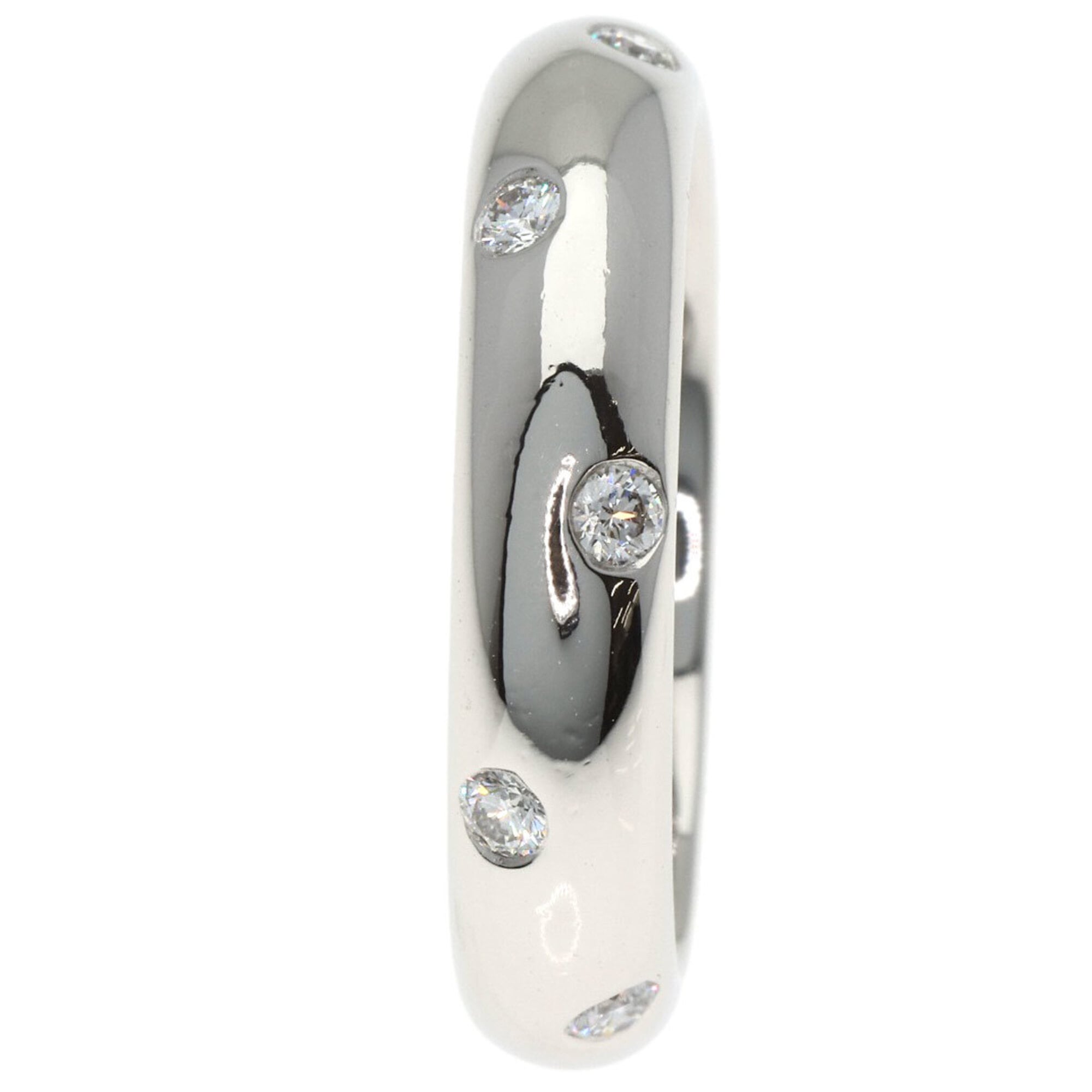 Tiffany Silver Platinum 950 Band Ring (Pre-Owned)