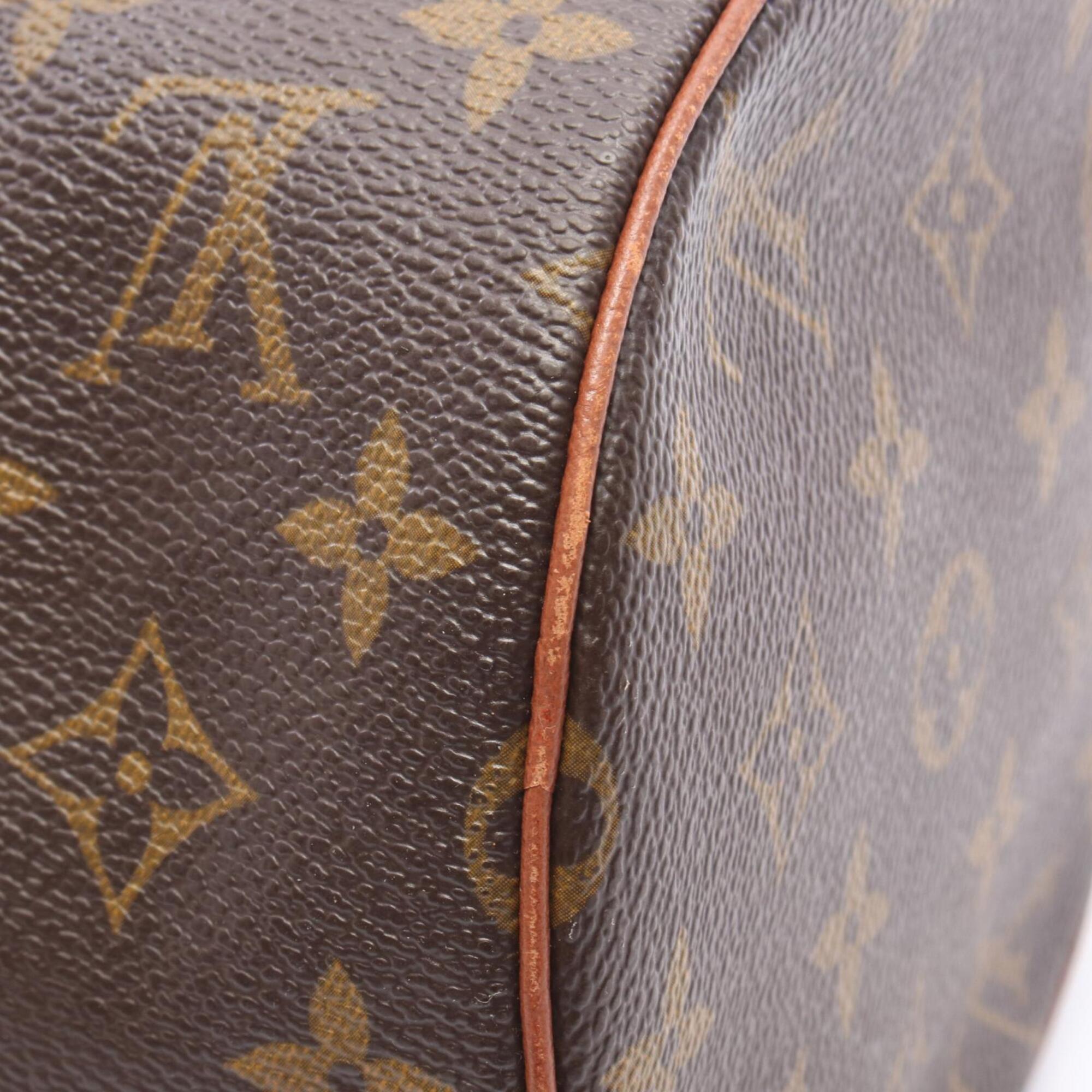 Louis Vuitton Brown Monogram Monogram Leather Handbag (Pre-Owned)