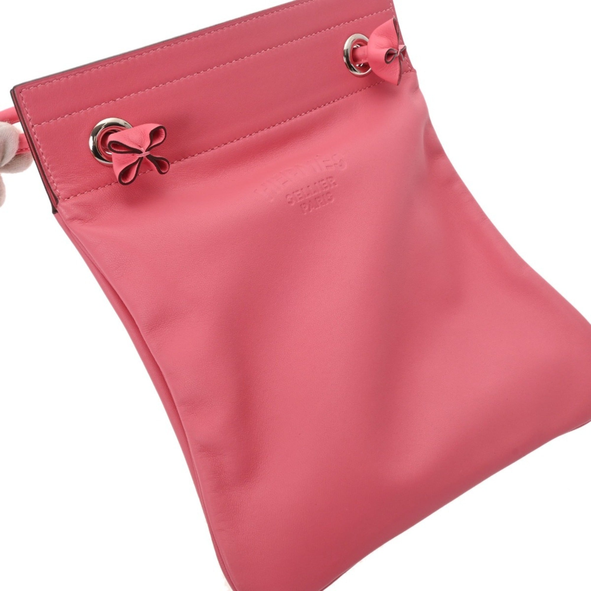 Hermes Rose Azalee Shoulder Bag (Pre-Owned)