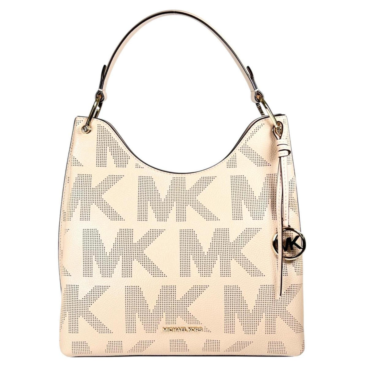 Michael Kors Beige Leather Tote Bag (Pre-Owned)