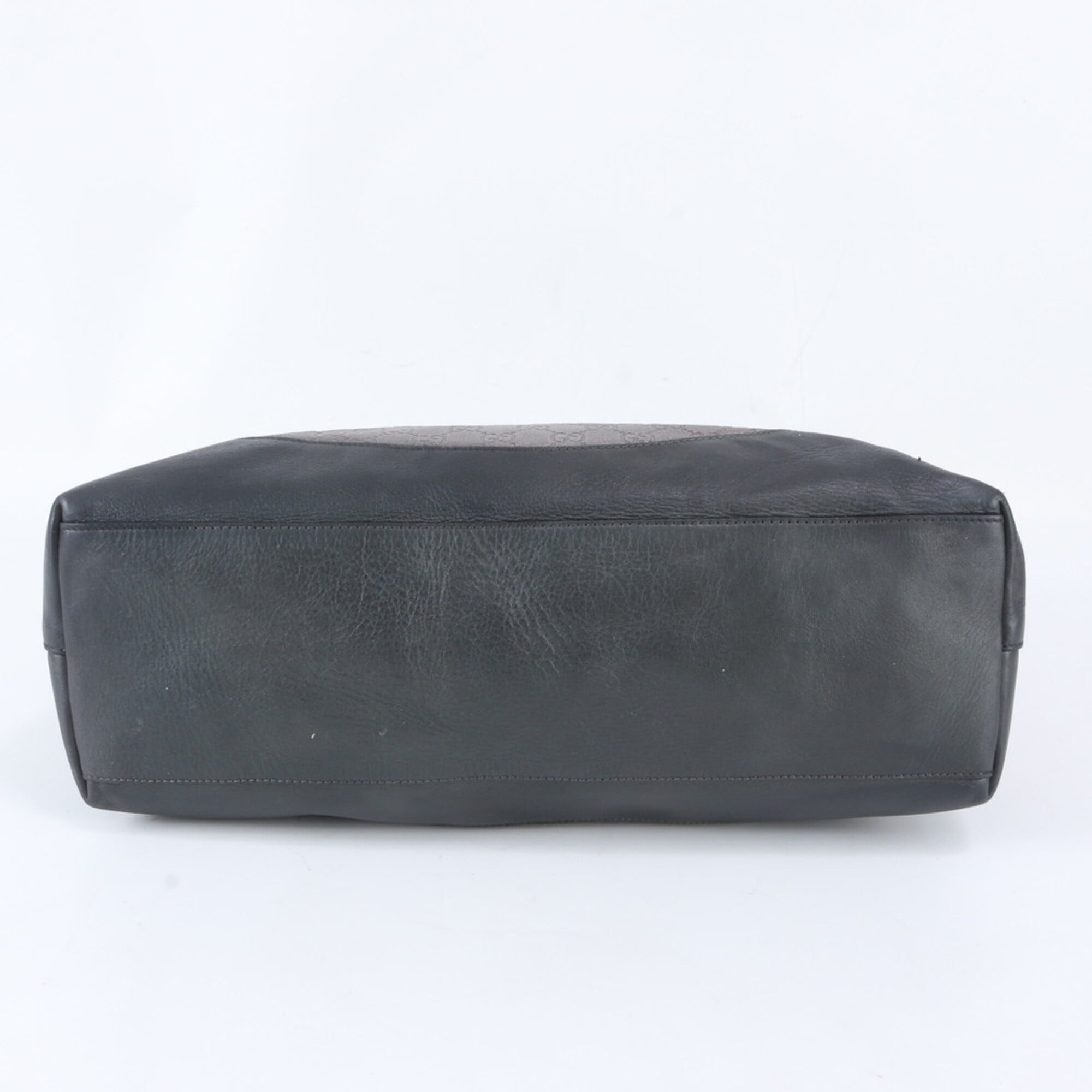 Gucci Black Leather Shoulder Bag (Pre-Owned)