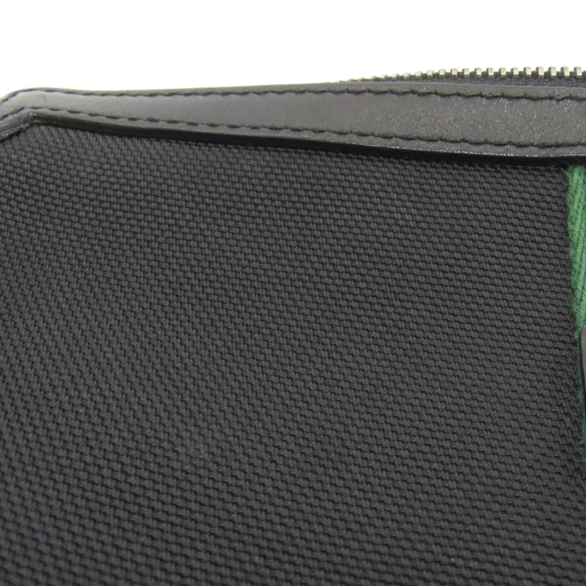 Gucci Black Canvas Shoulder Bag (Pre-Owned)