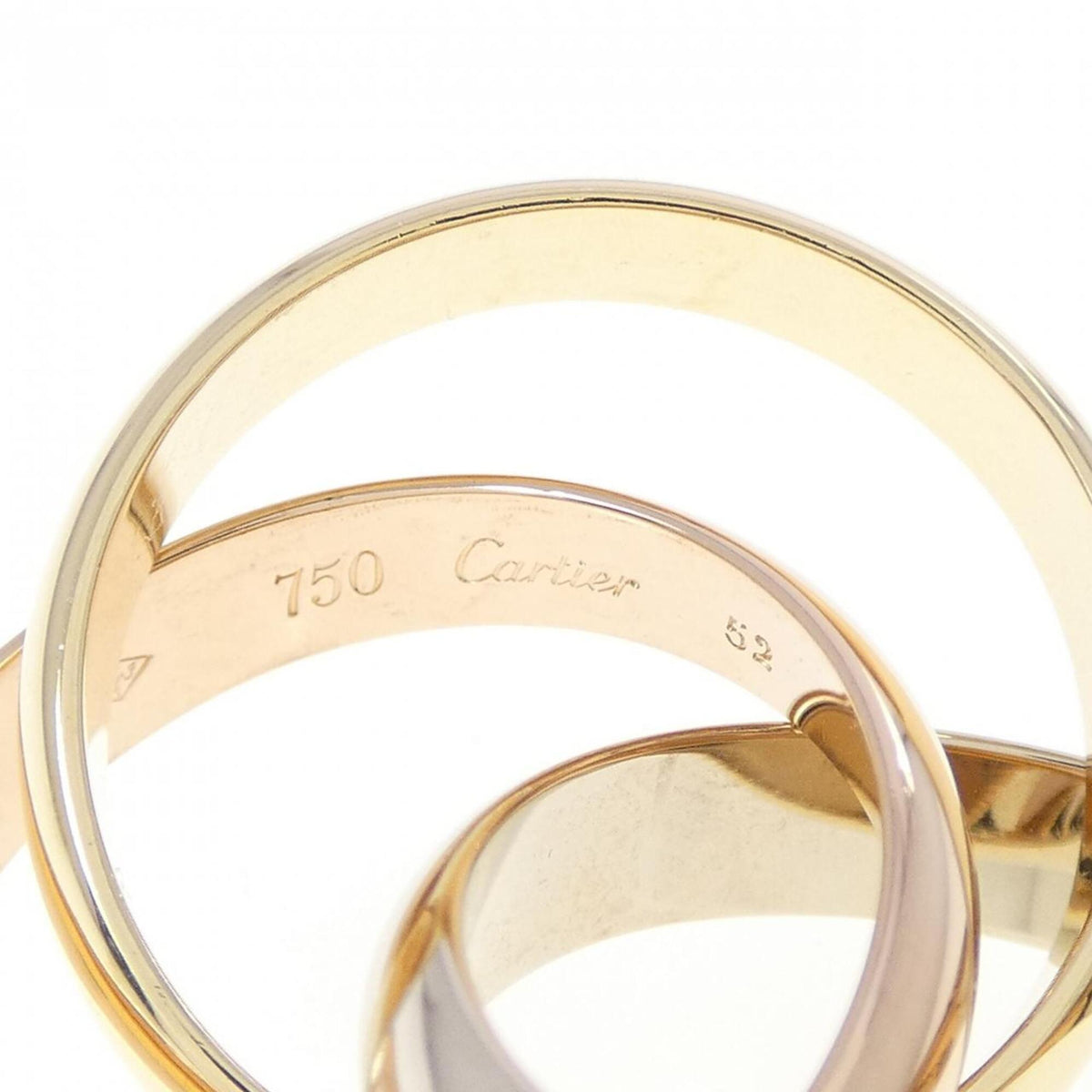 Cartier Yellow Gold (18K) Pink Gold (18K) White Gold (18K) Band Ring (Pre-Owned)