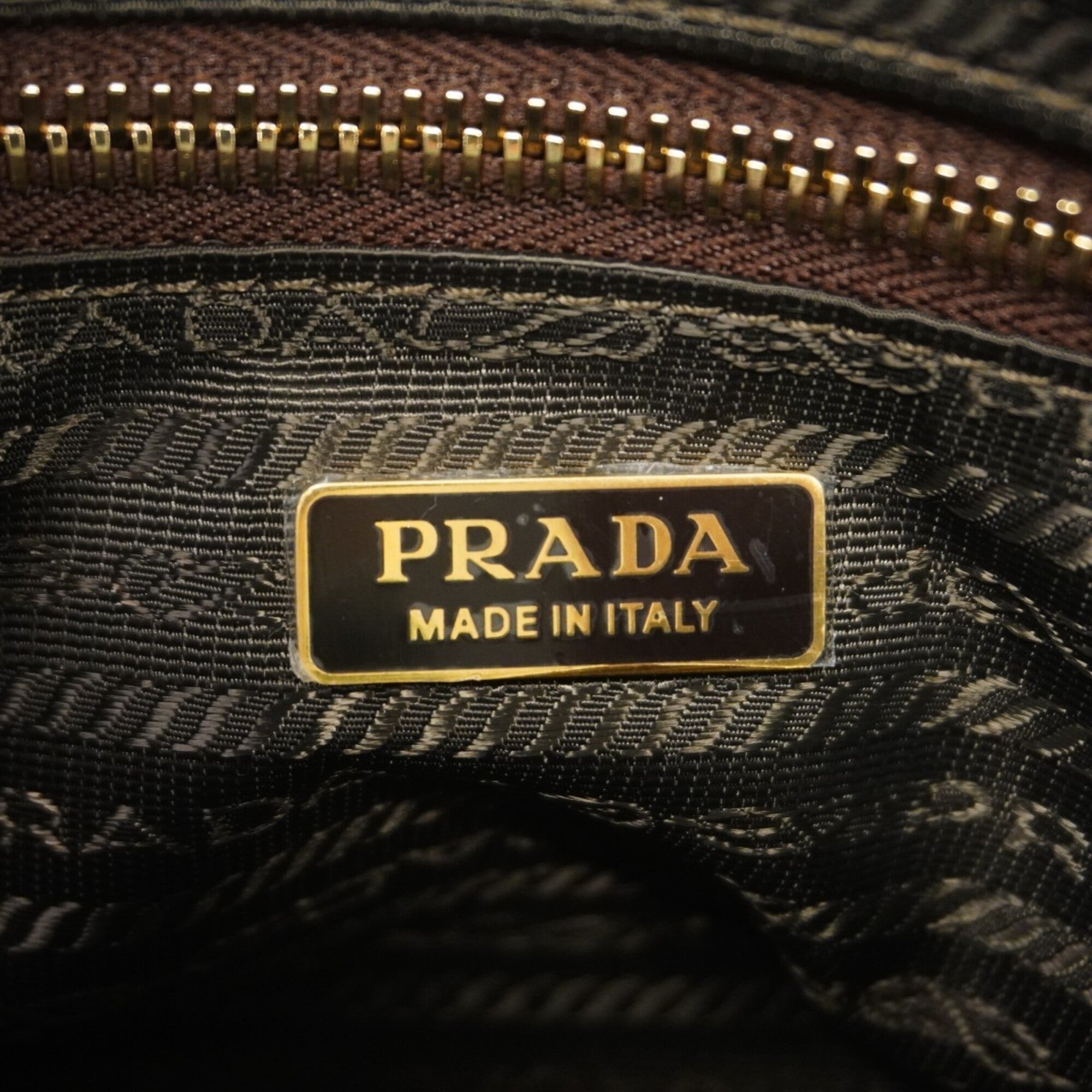 Prada Brown Leather Handbag (Pre-Owned)
