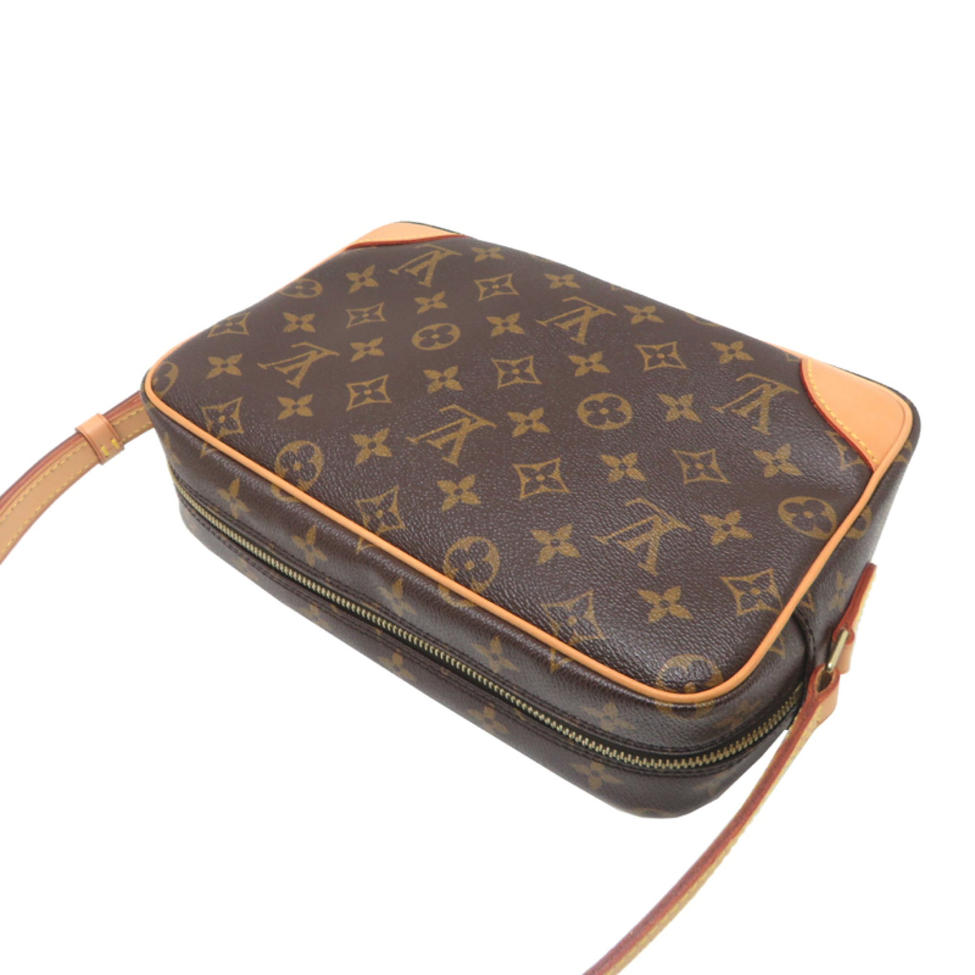Louis Vuitton Brown Monogram Shoulder Bag (Pre-Owned)