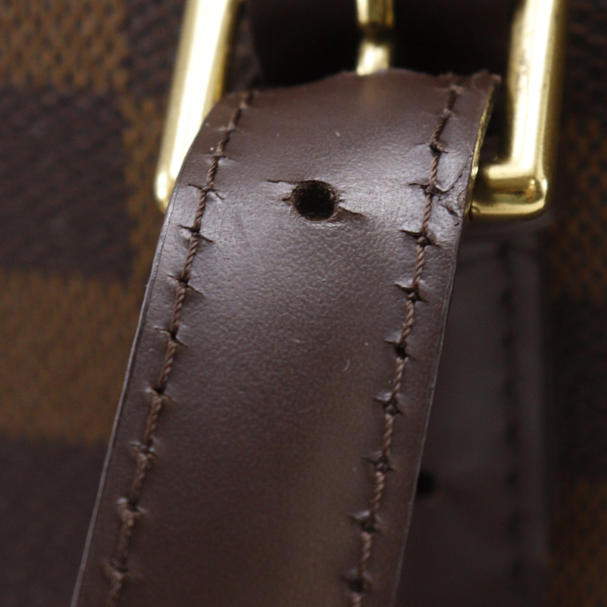 Louis Vuitton Brown Damier Canvas Tote Bag (Pre-Owned)