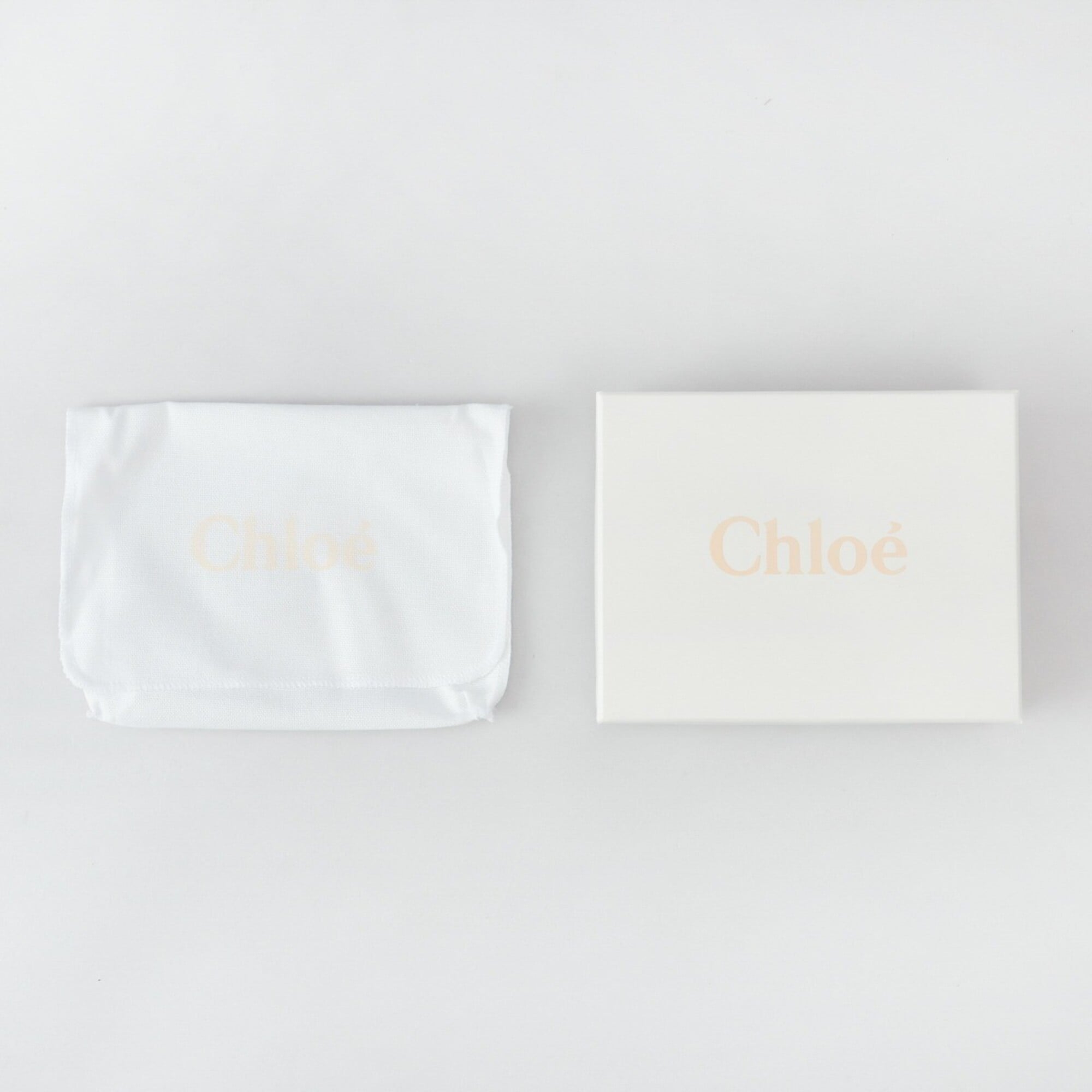 Chloé Marcie Black Leather Wallet (Tri-Fold) (Pre-Owned)