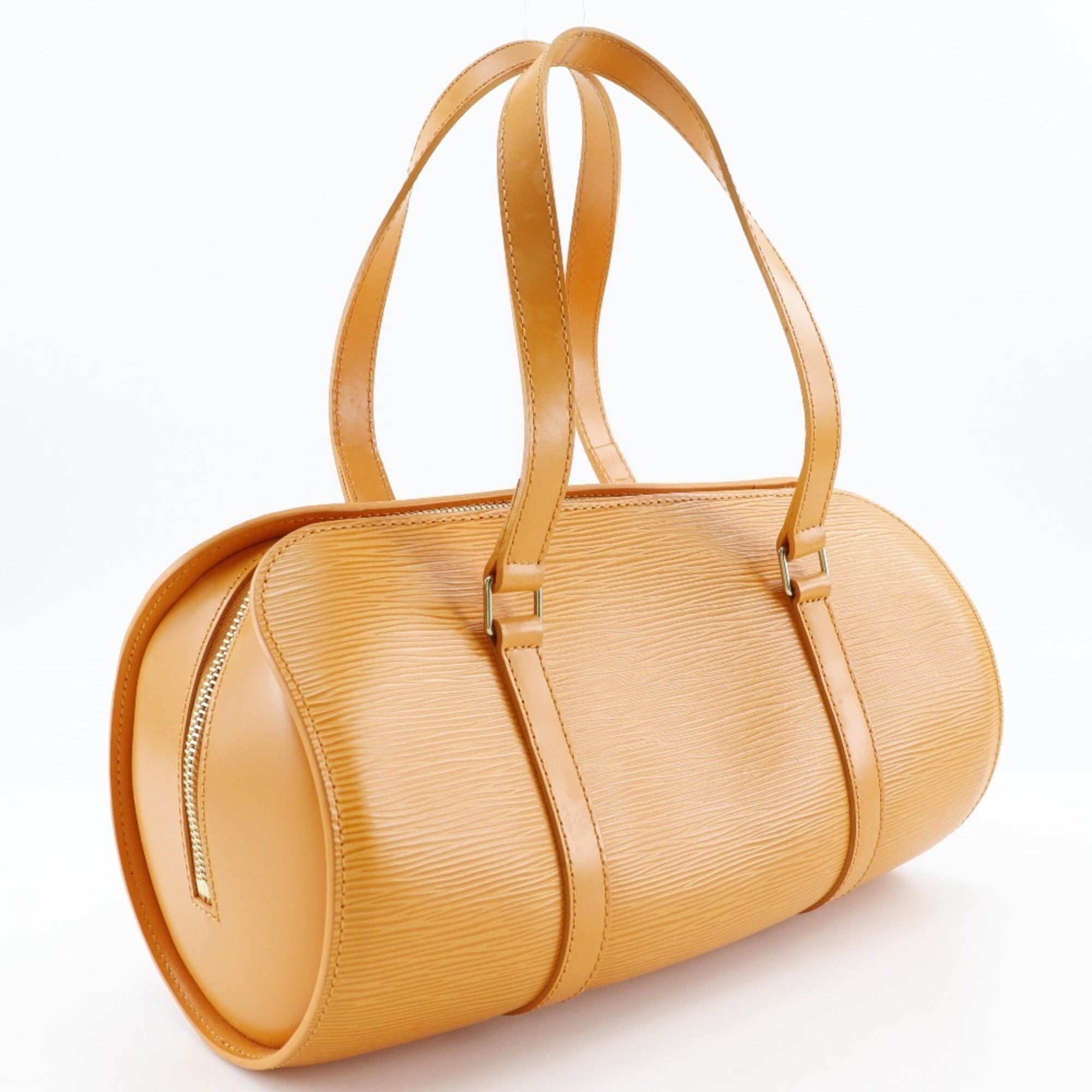 Louis Vuitton Orange Epi Leather Handbag (Pre-Owned)