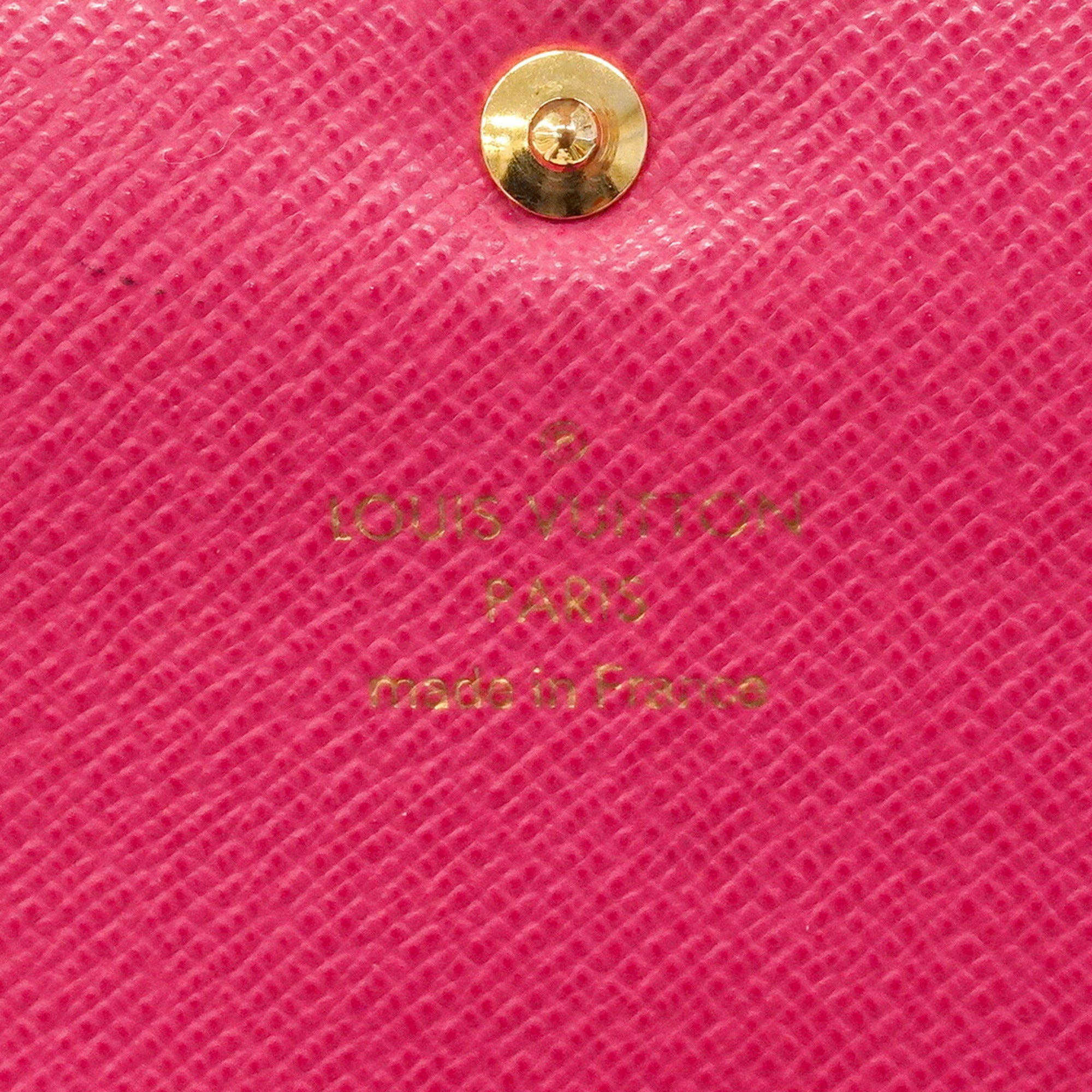 Louis Vuitton Brown Rose Ballerine Long Wallet (Bi-Fold) (Pre-Owned)