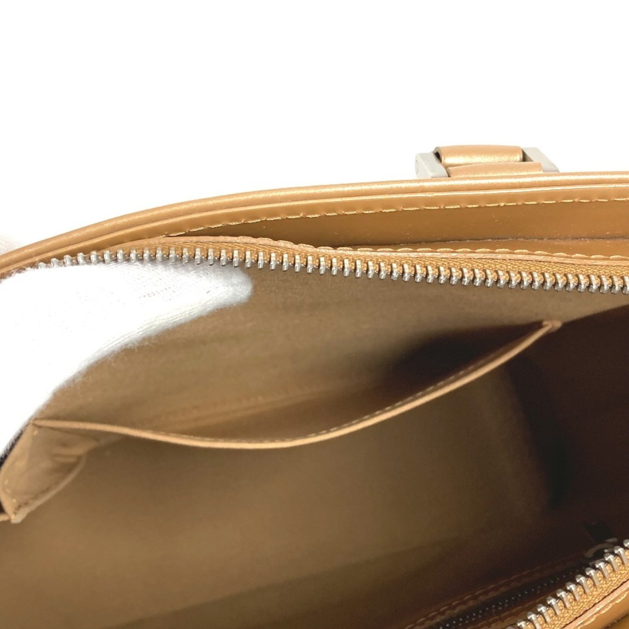 Louis Vuitton Beige Monogram Mat Leather Shoulder Bag Tote Bag (Pre-Owned)