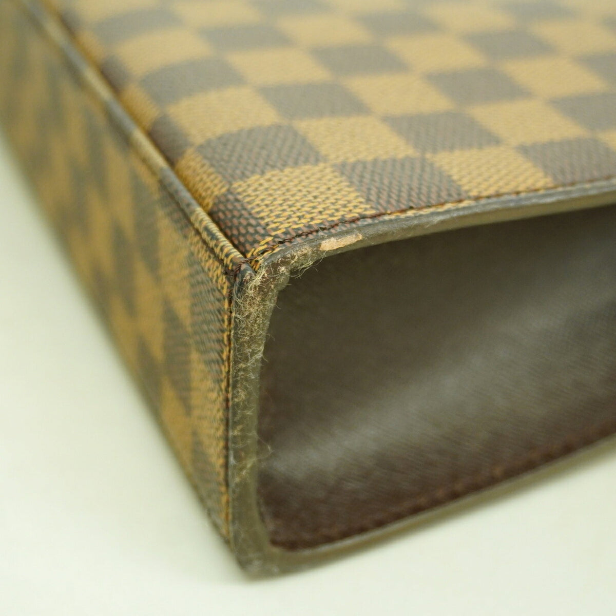 Louis Vuitton Ebene Handbag (Pre-Owned)