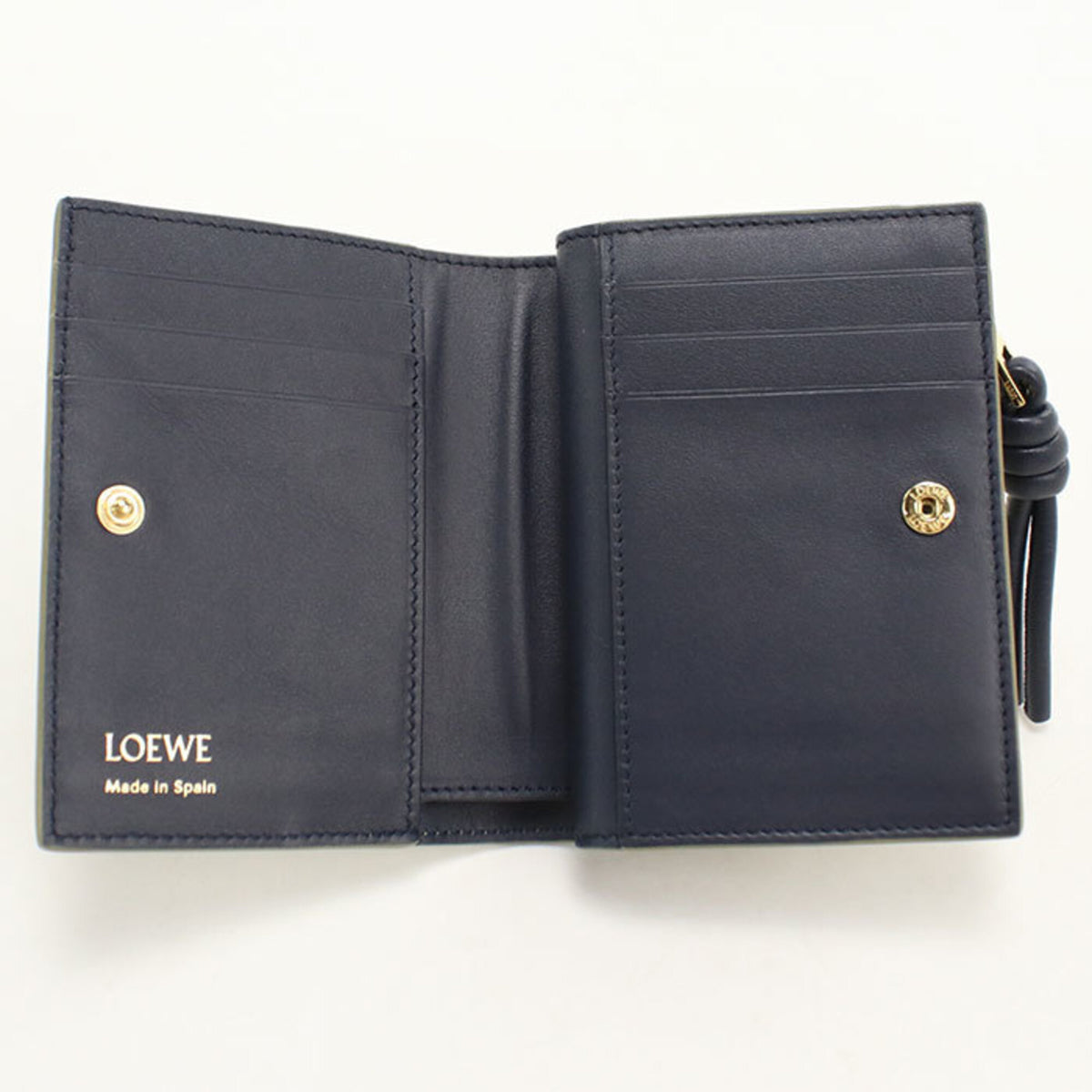 Loewe Khaki Wallet (Bi-Fold) (Pre-Owned)