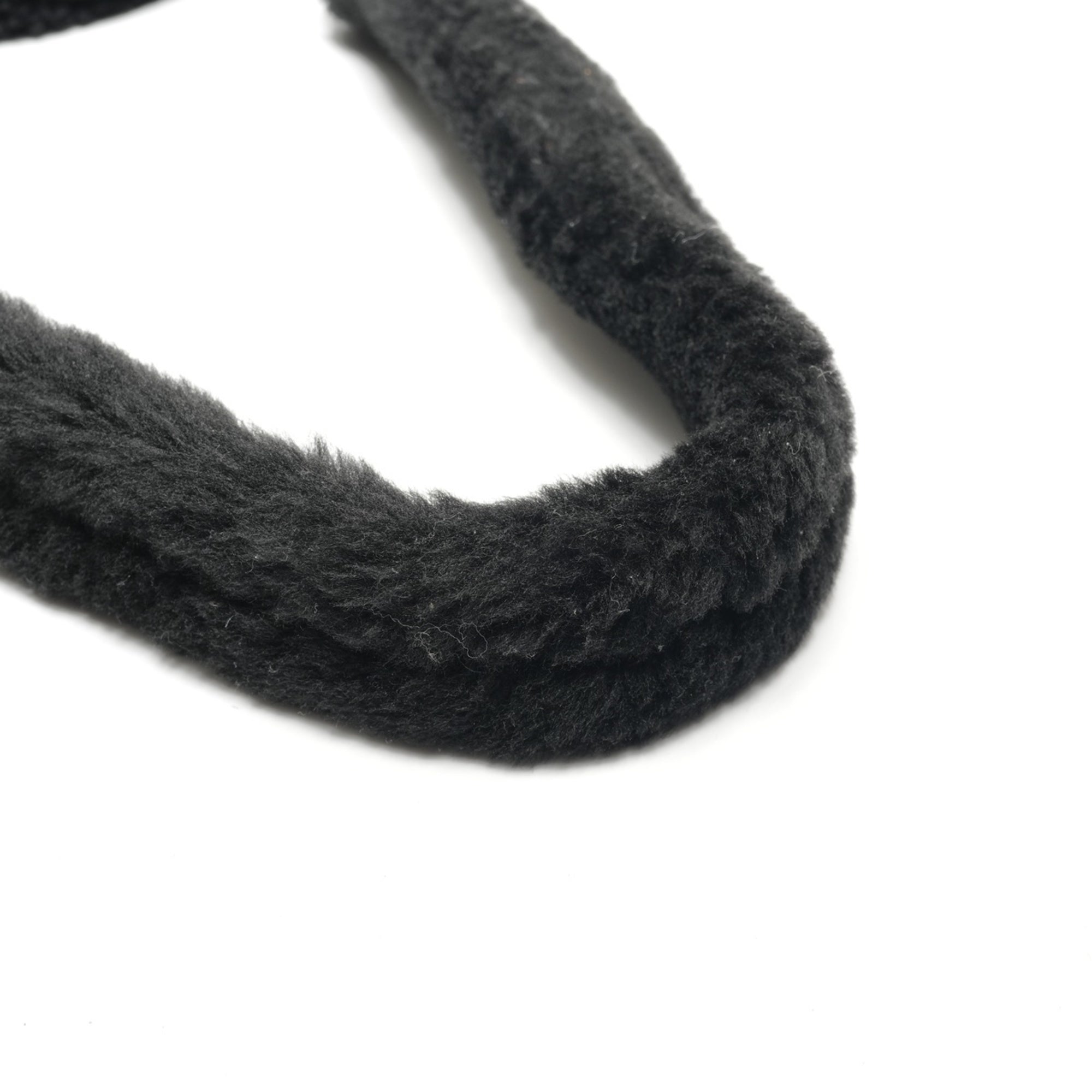 Prada Black Fur Handbag (Pre-Owned)