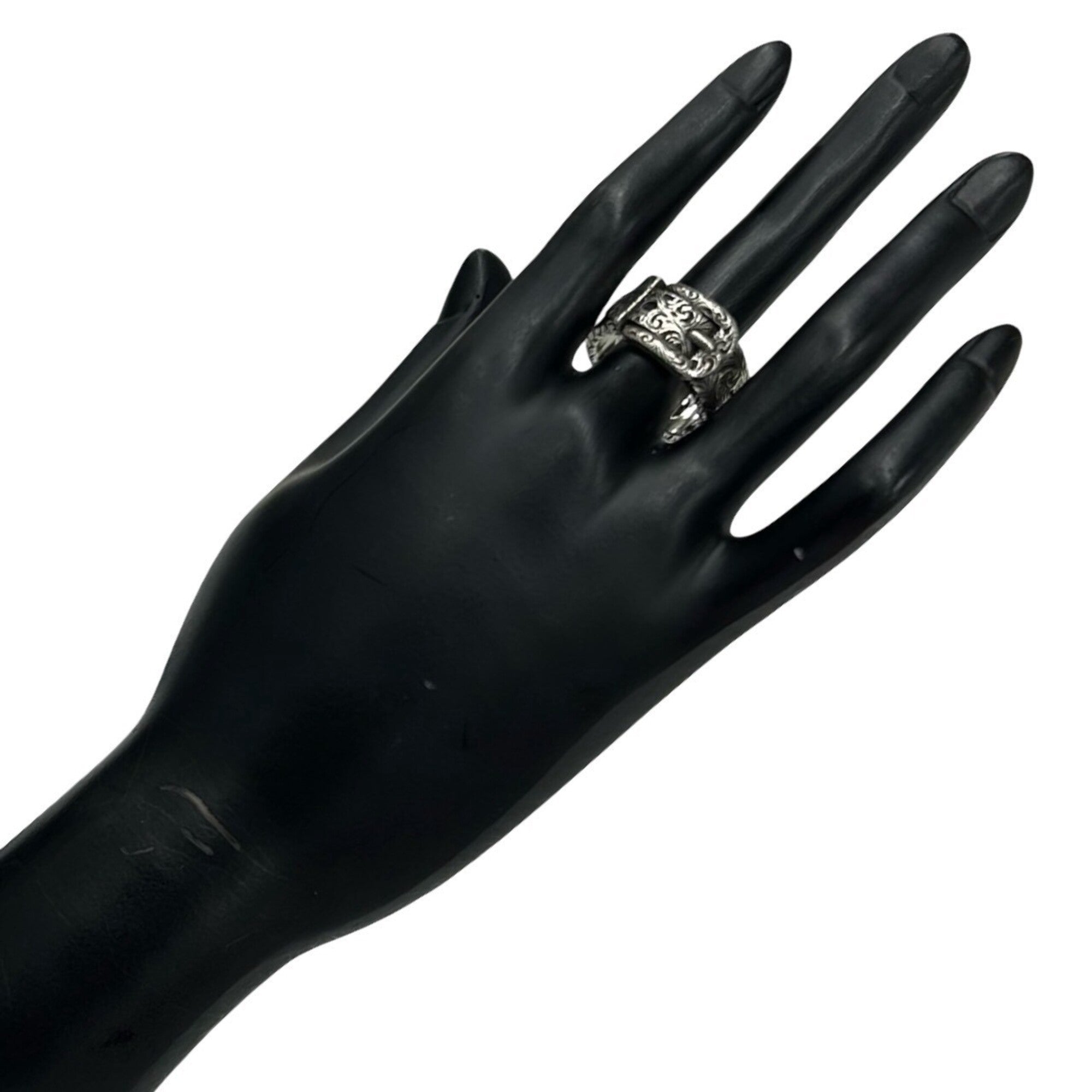 Gucci Silver Silver 925 Band Ring (Pre-Owned)