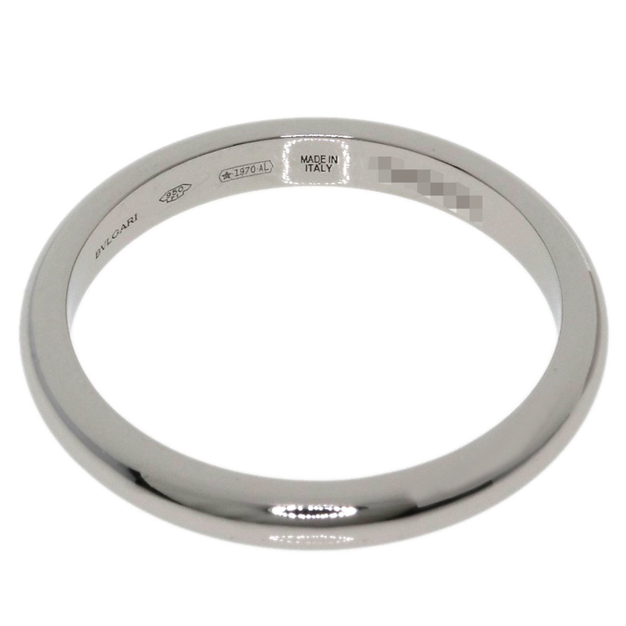 Bvlgari Platinum 950 Band Ring (Pre-Owned)
