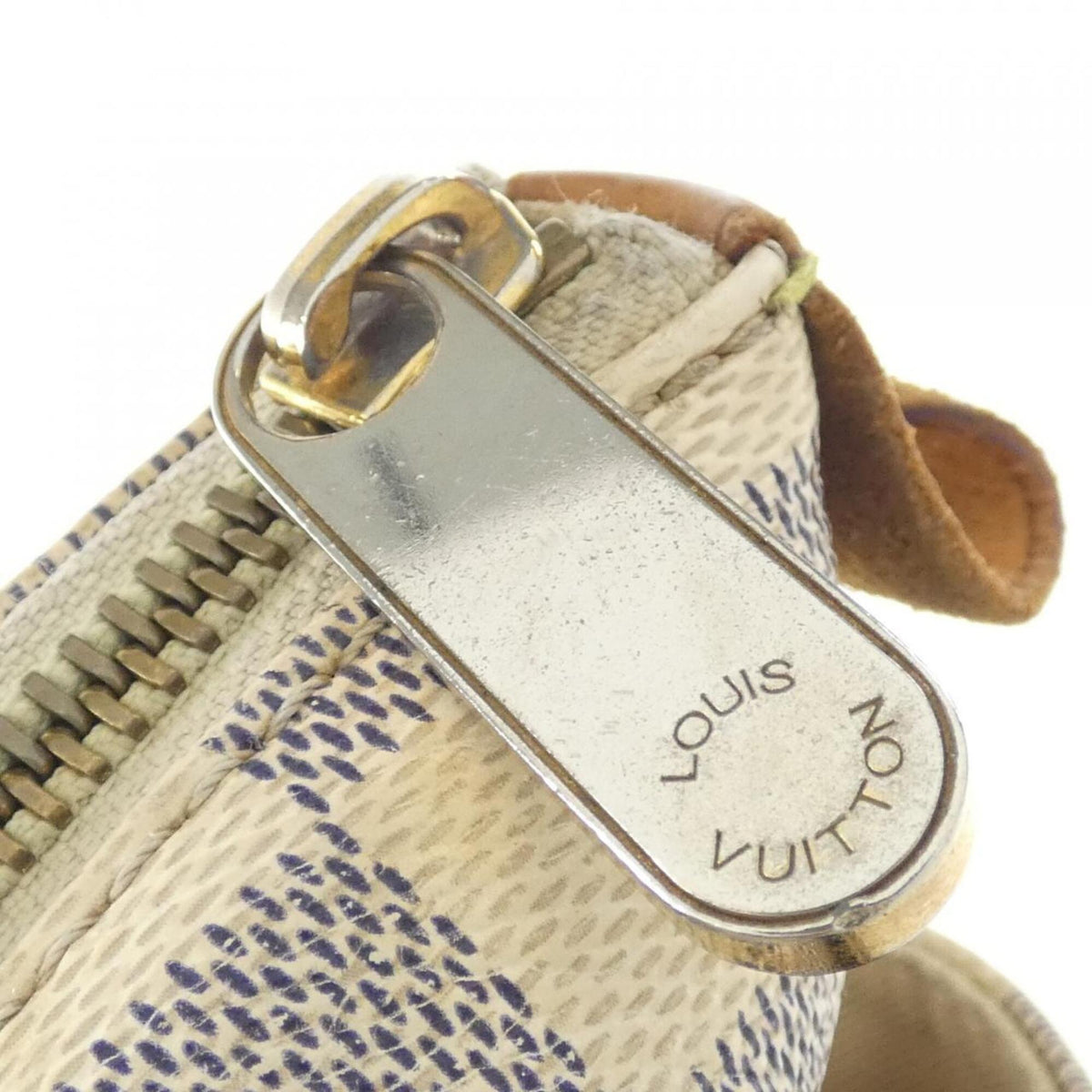 Louis Vuitton Azur Coated Canvas Handbag (Pre-Owned)