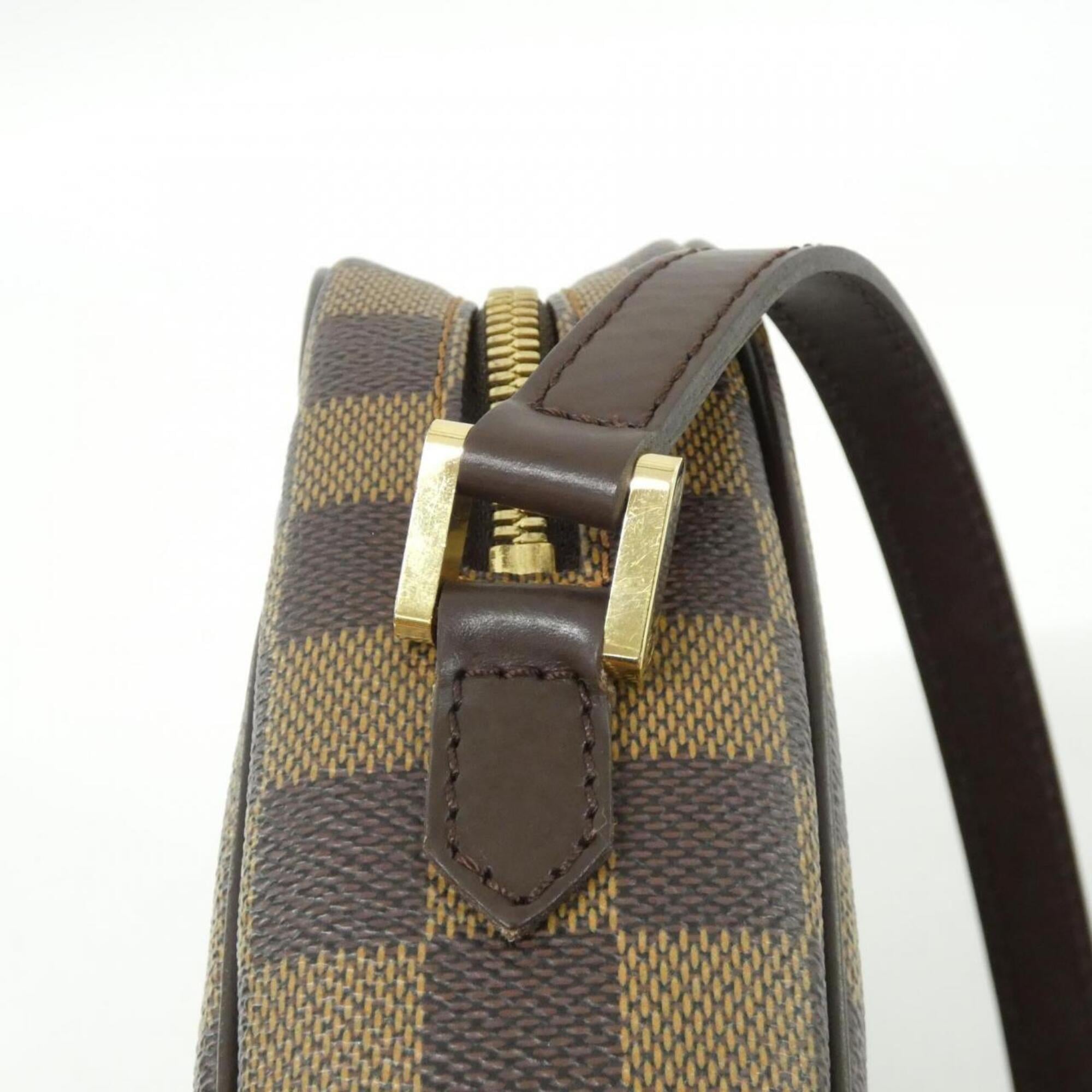 Louis Vuitton Ebene Coated Canvas Shoulder Bag (Pre-Owned)