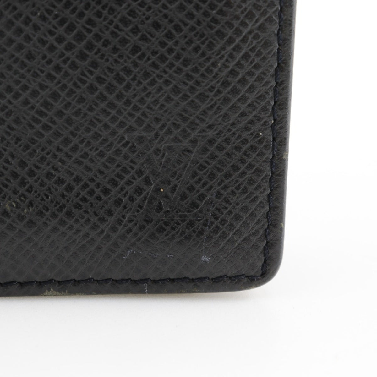 Louis Vuitton Ardoise Taiga Leather Long Bill Wallet (Bi-Fold) (Pre-Owned)