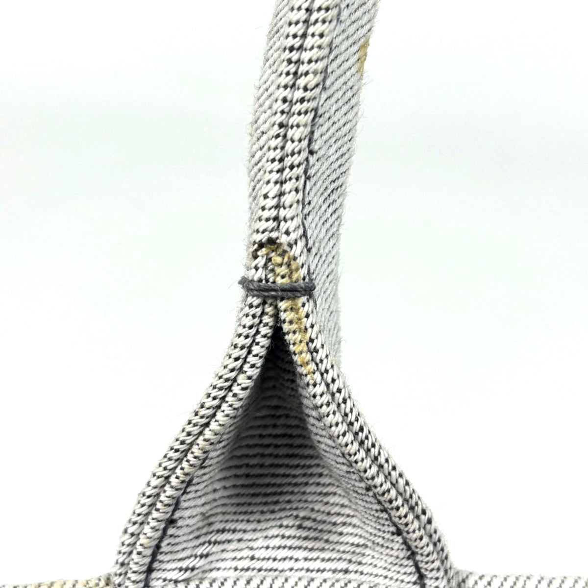 Prada White Denim Tote Bag (Pre-Owned)