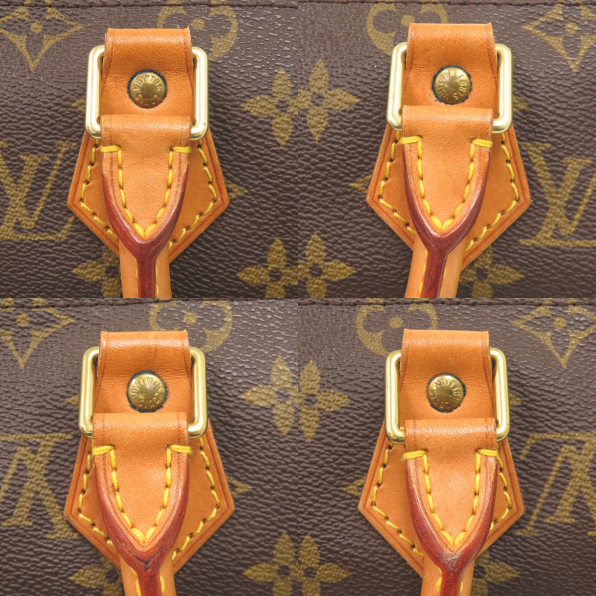 Louis Vuitton Brown Monogram Handbag (Pre-Owned)