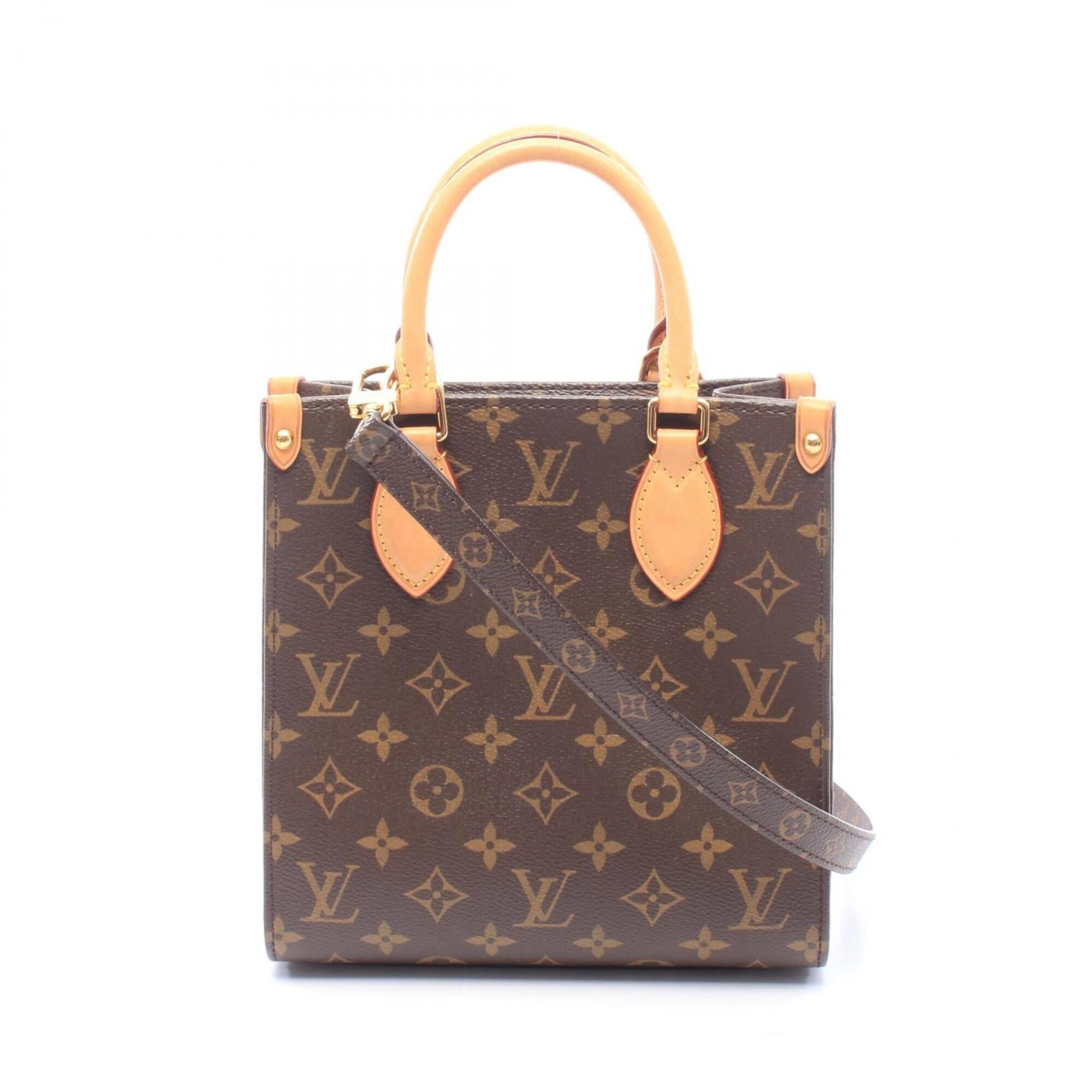 Louis Vuitton Brown Pvc Leather Handbag (Pre-Owned)