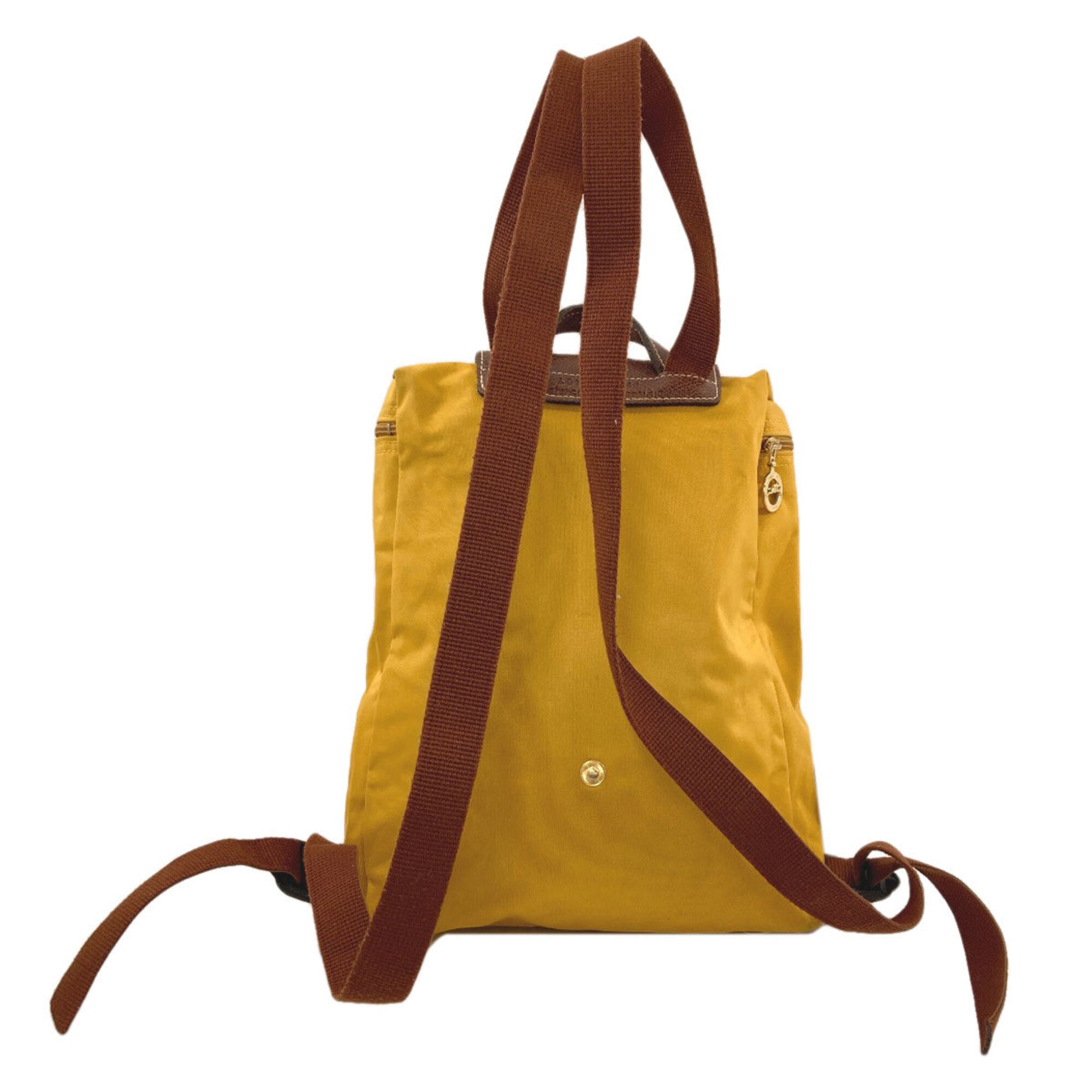 Longchamp Yellow Nylon (Pre-Owned)