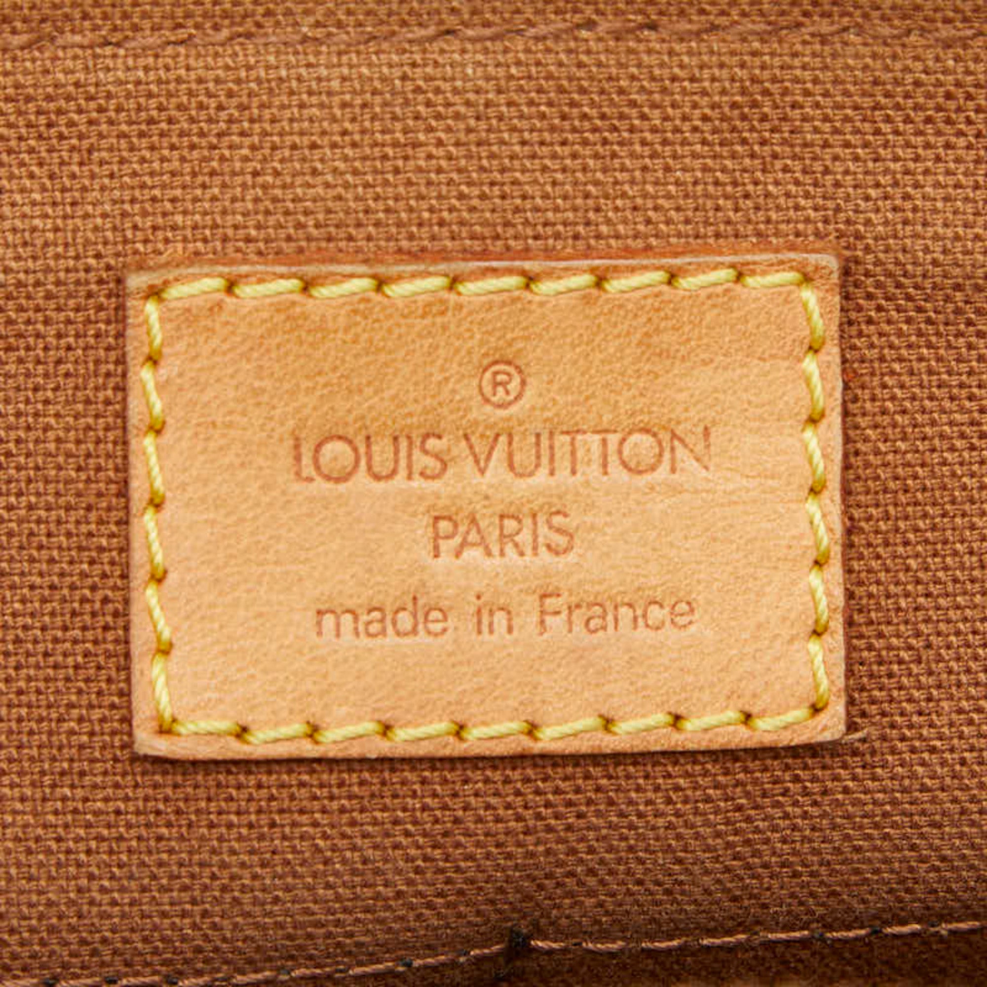 Louis Vuitton Brown Monogram Pvc Leather Shoulder Bag (Pre-Owned)