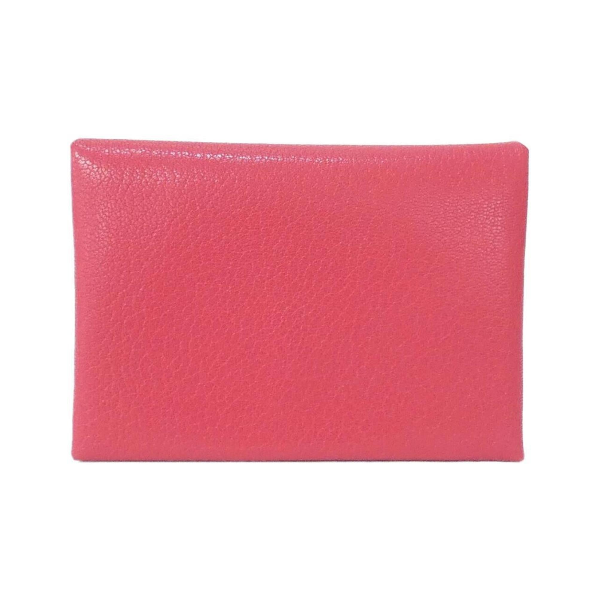 Hermes Pink Coin Purse/Coin Case (Pre-Owned)