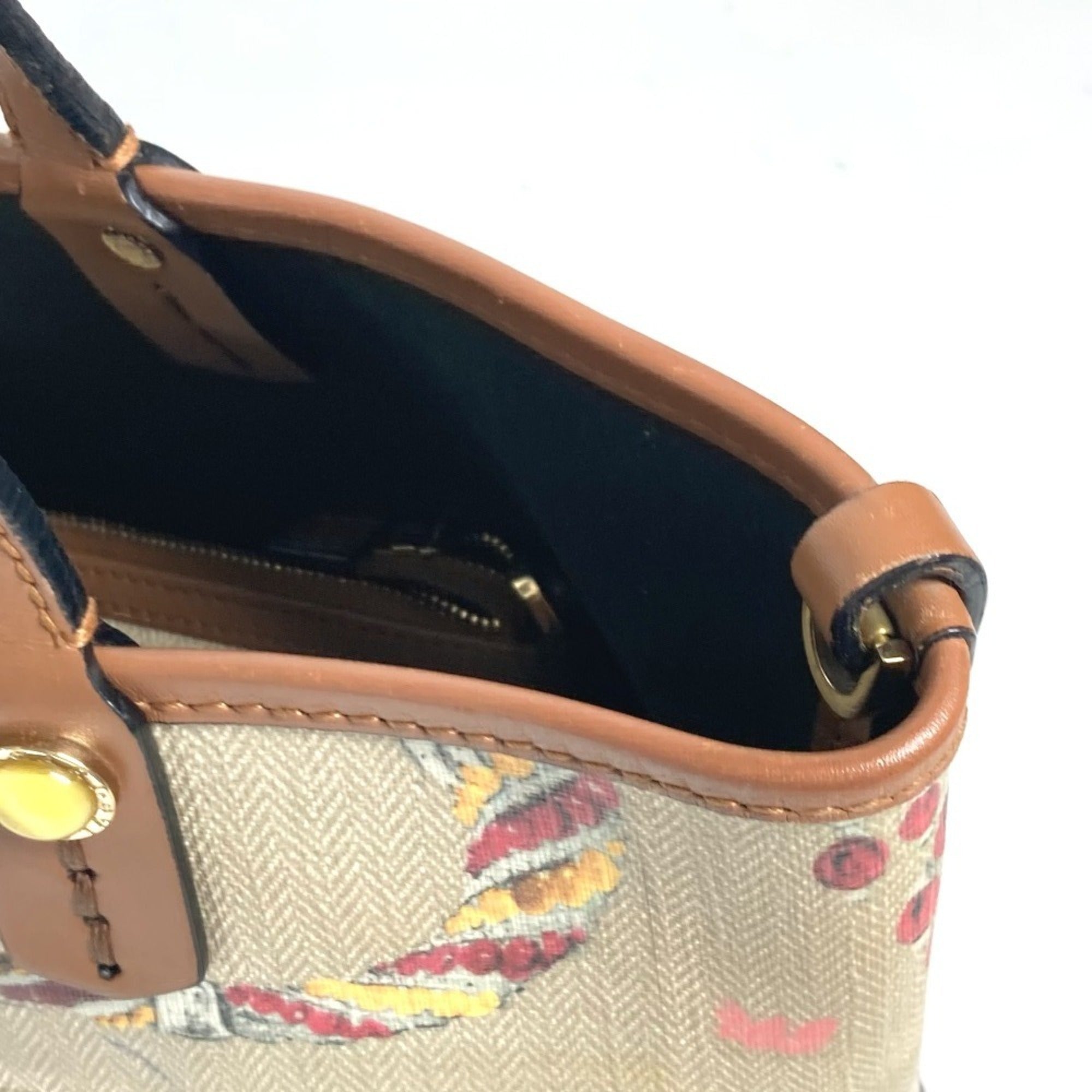 Bvlgari Multi-Color Leather Pvc Shoulder Bag Tote Bag (Pre-Owned)