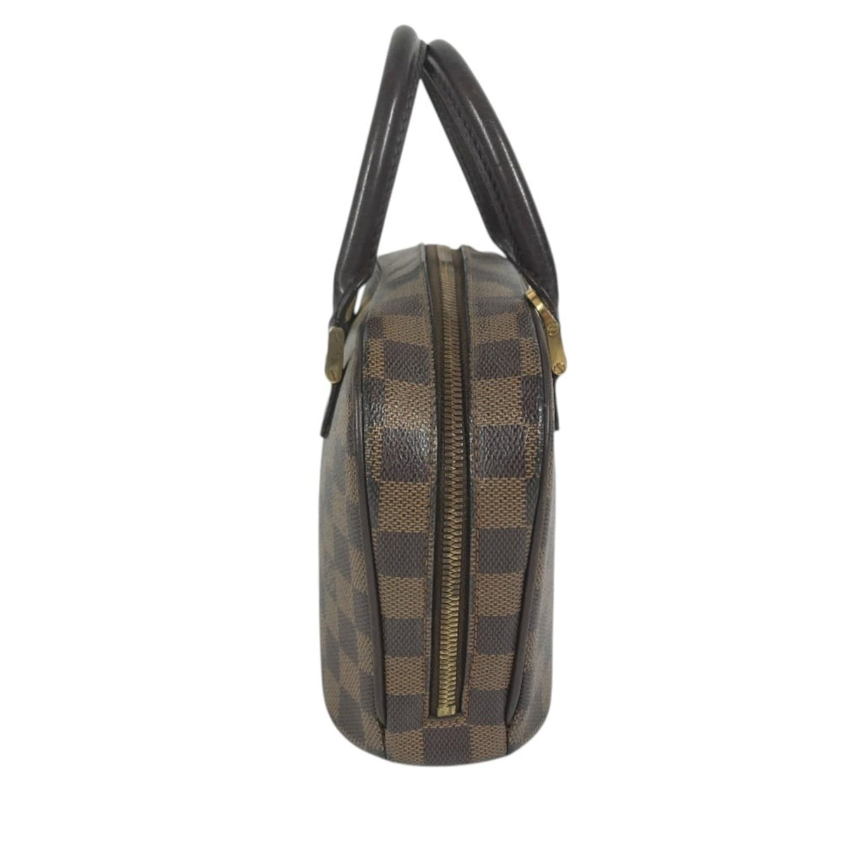 Louis Vuitton Brown Ebene Damier Canvas Handbag Tote Bag (Pre-Owned)