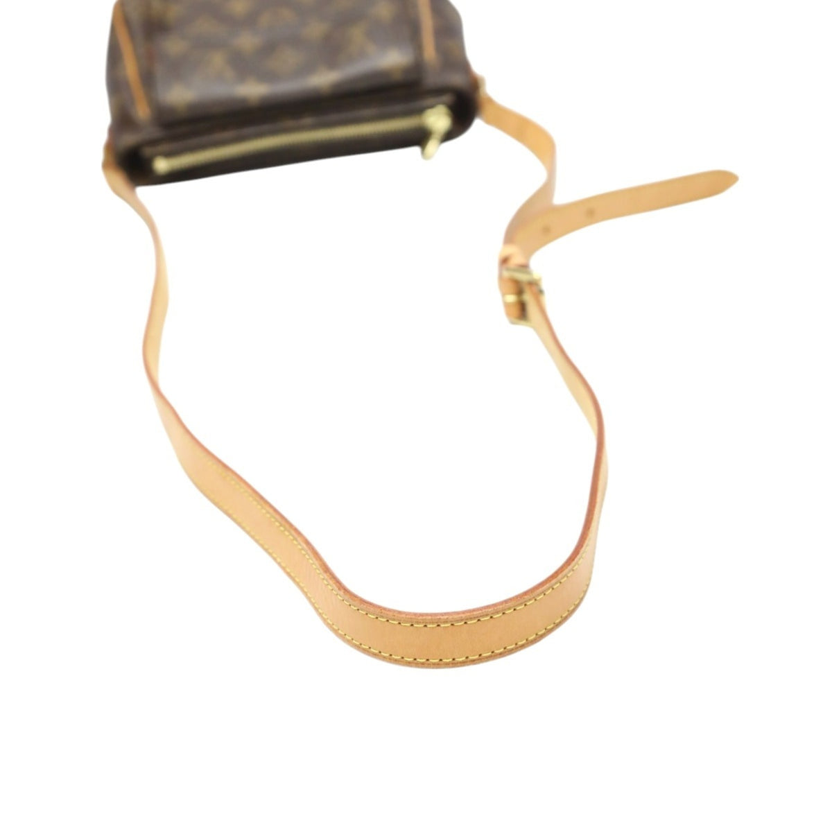 Louis Vuitton Brown Monogram Canvas Shoulder Bag (Pre-Owned)