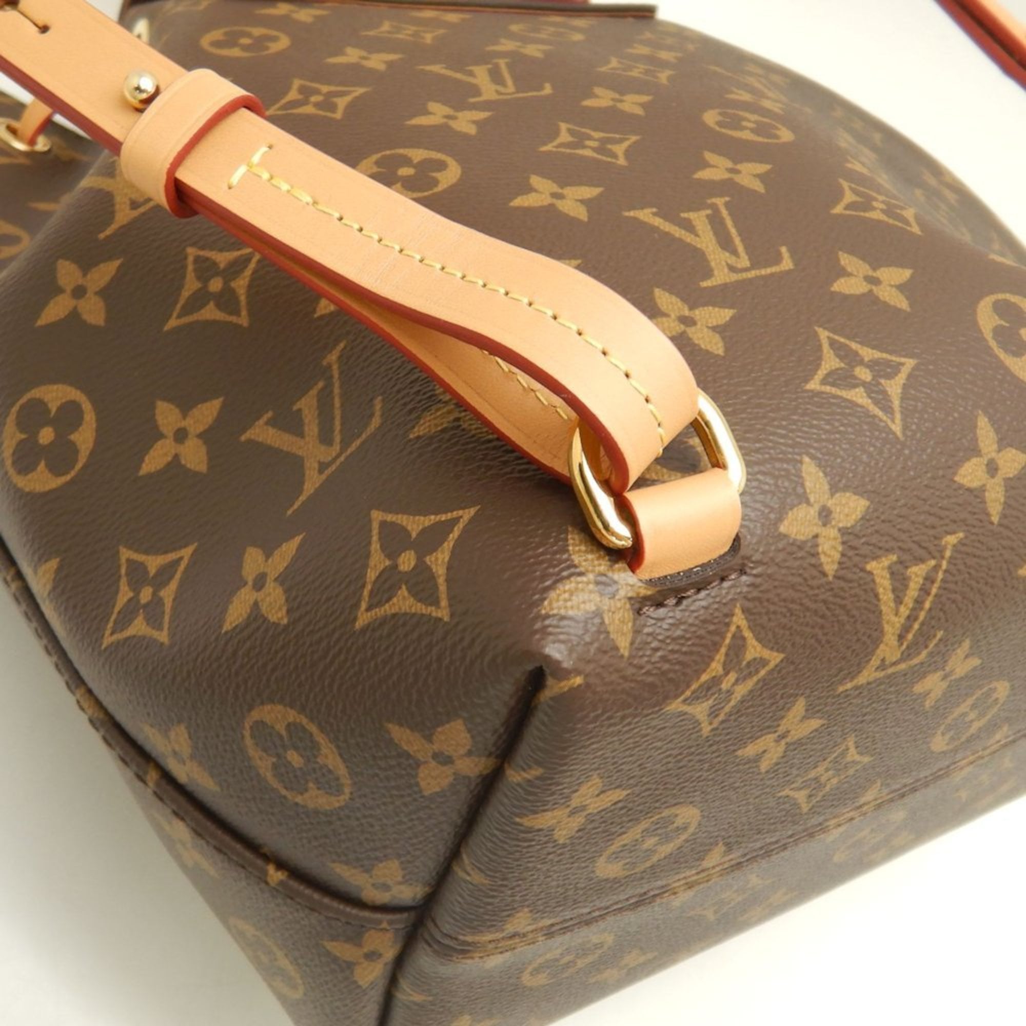 Louis Vuitton Brown Monogram Monogram Pvc Backpack (Pre-Owned)