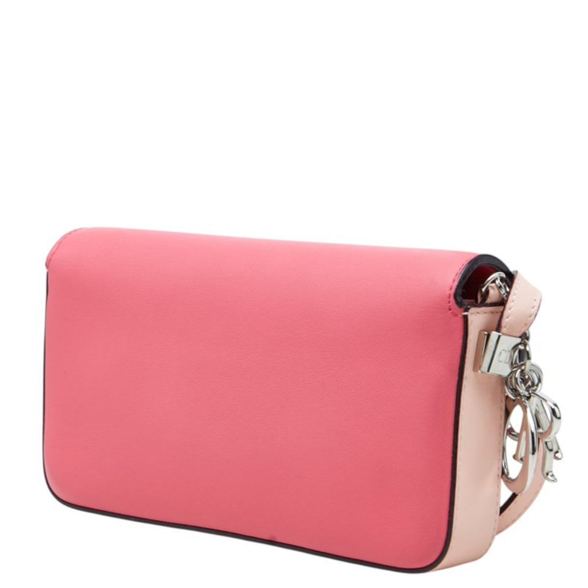 Christian Dior Pink Leather Shoulder Bag (Pre-Owned)