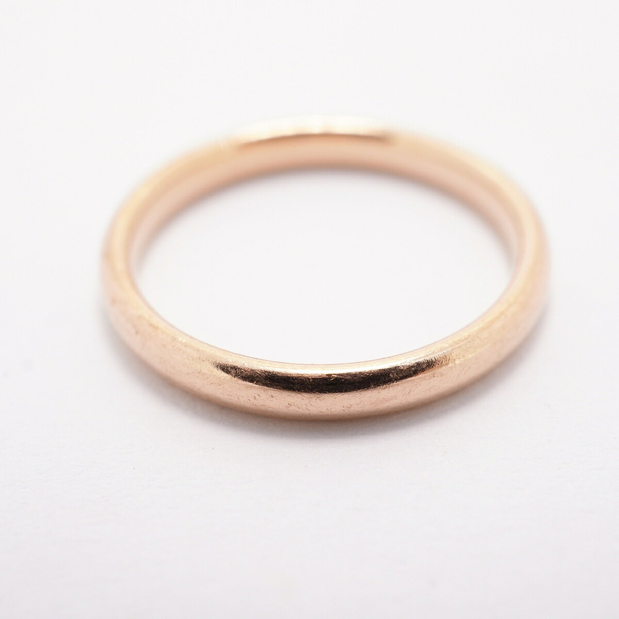 Tiffany Pink Gold (18K) Band Ring (Pre-Owned)