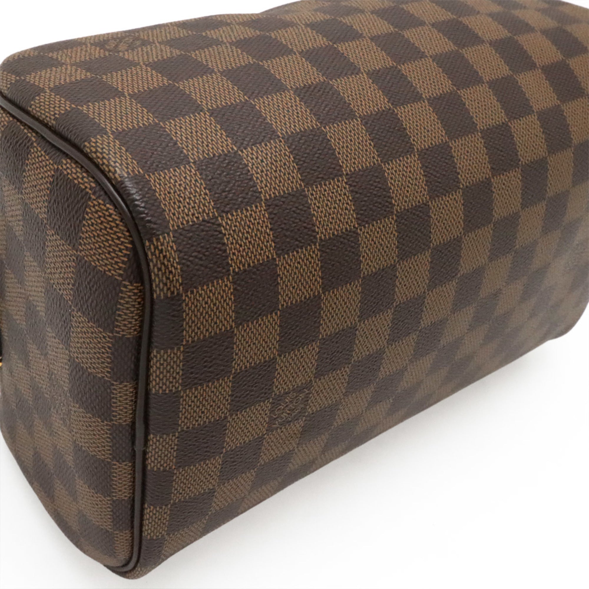 Louis Vuitton Brown Pvc Coated Canvas Pouch (Pre-Owned)