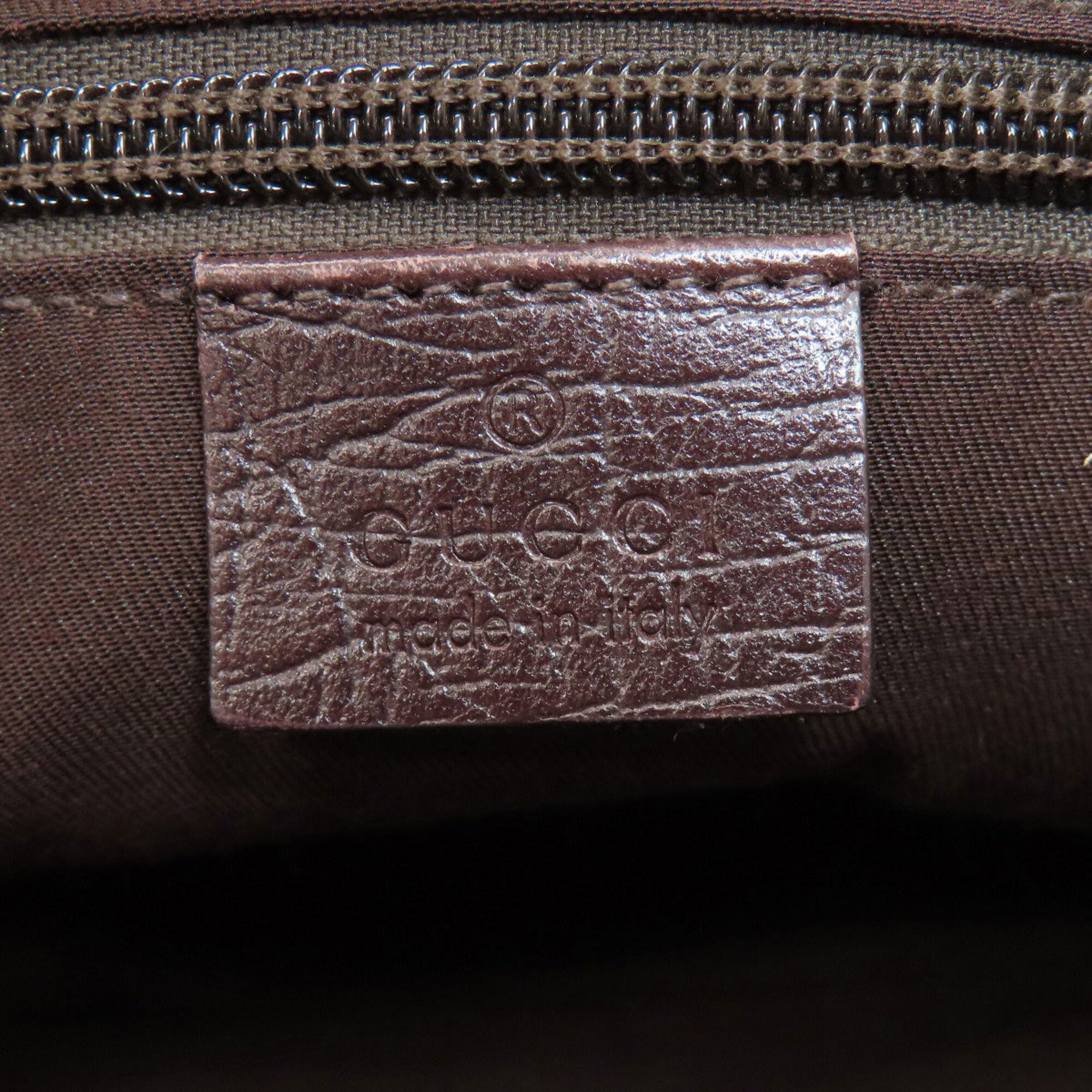 Gucci Brown Pvc Tote Bag (Pre-Owned)
