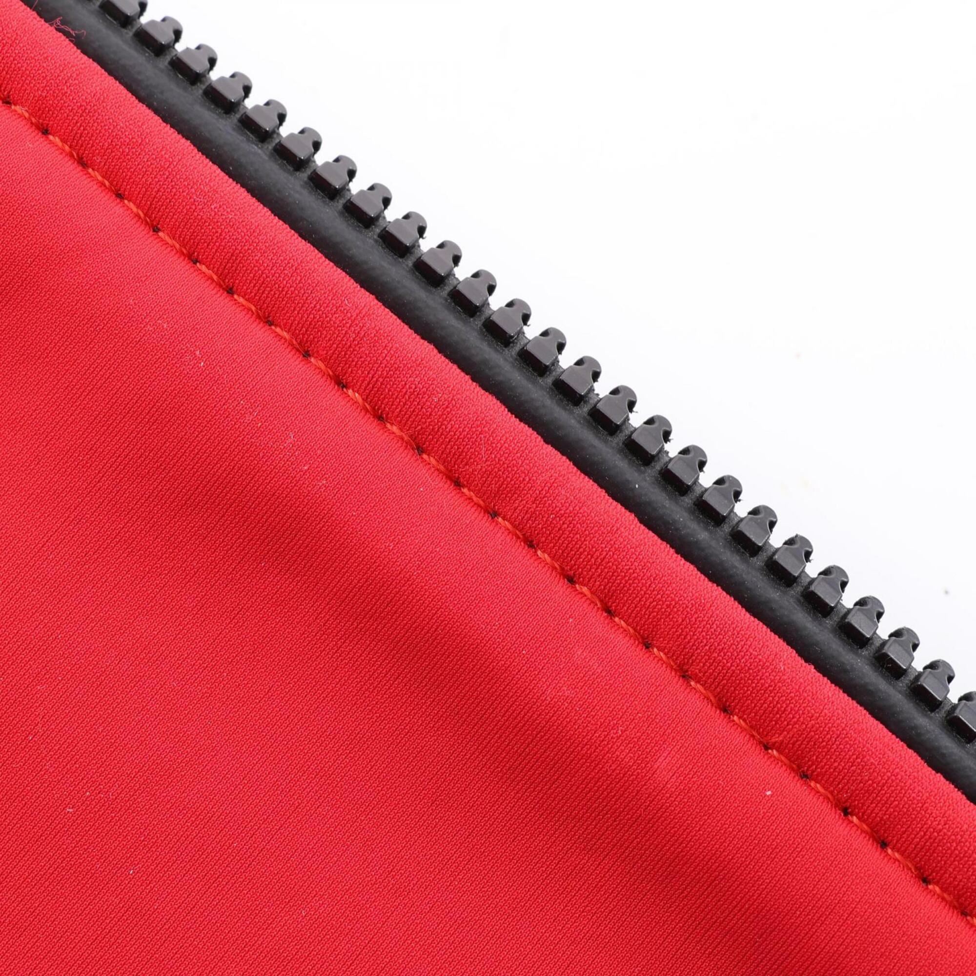 Hermes Red Color Neoprene Pouch (Pre-Owned)