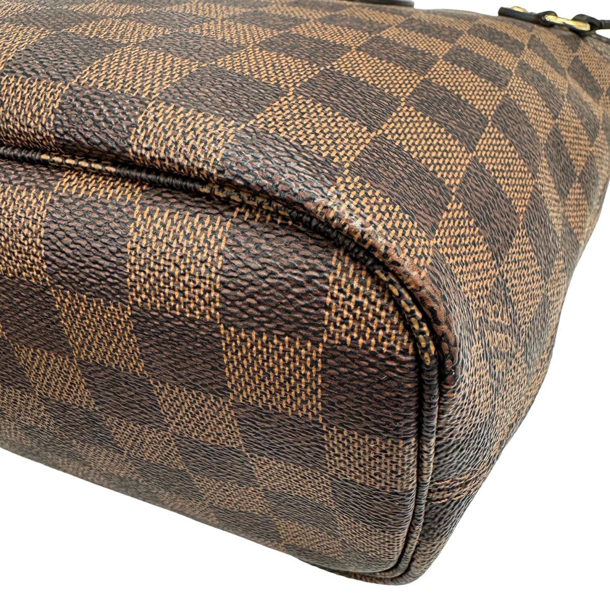 Louis Vuitton Brown Damier Canvas Damier Canvas Shoulder Bag Tote Bag (Pre-Owned)