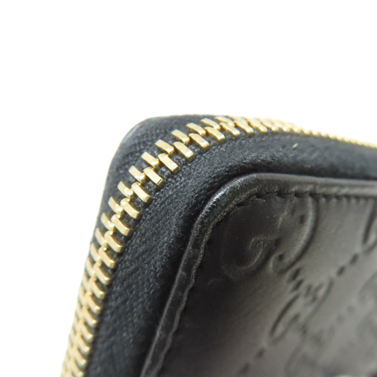 Gucci Black Leather Coin Purse/Coin Case (Pre-Owned)