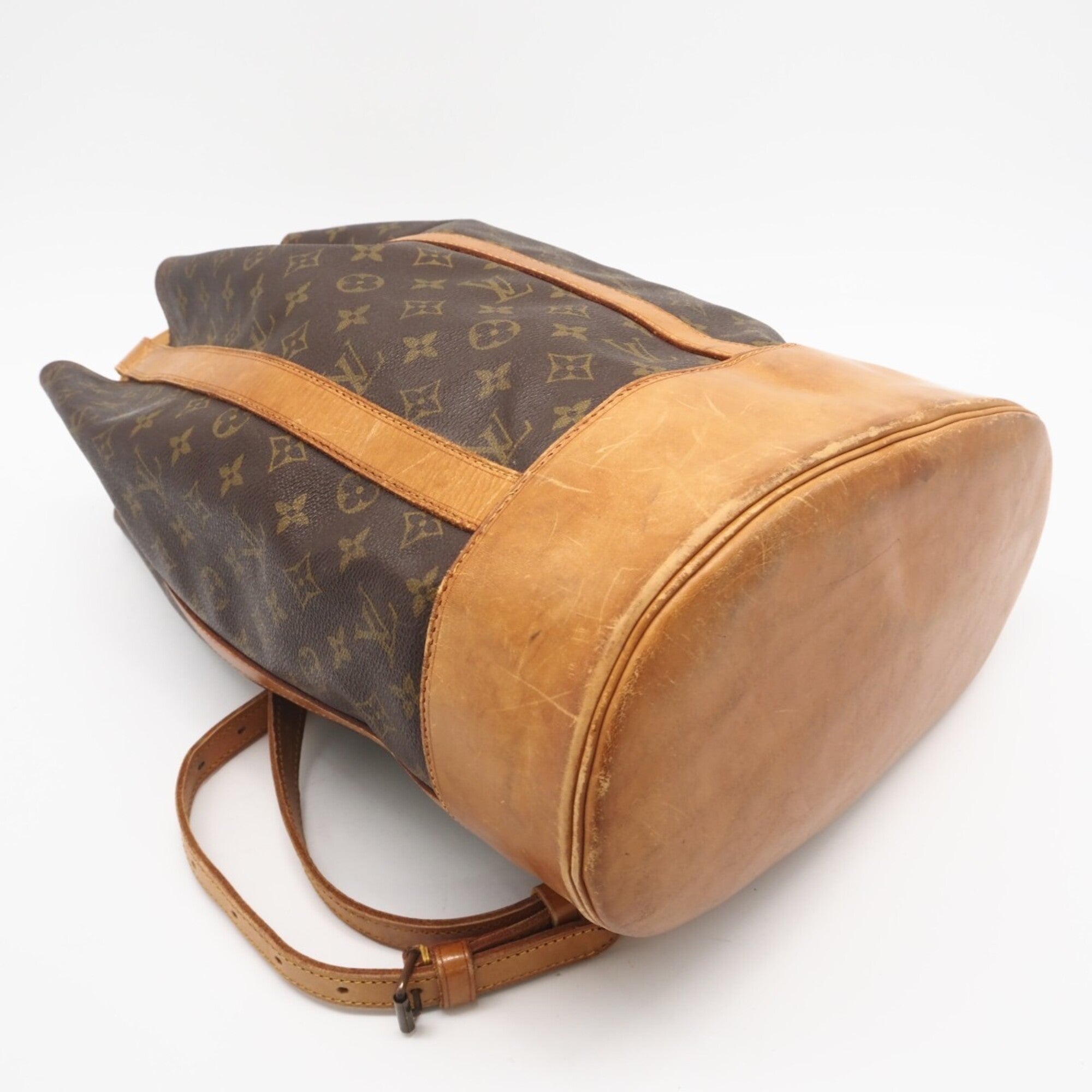 Louis Vuitton Brown Monogram Monogram Leather Shoulder Bag (Pre-Owned)