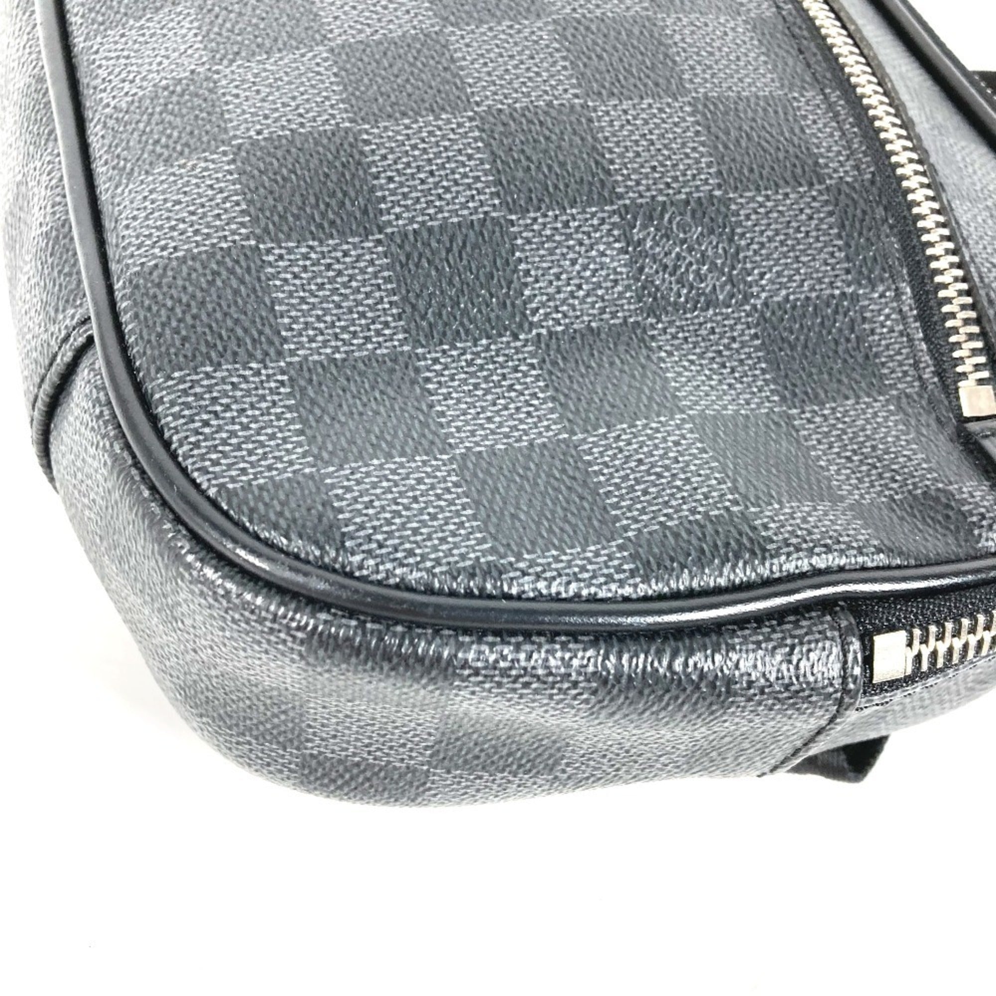 Louis Vuitton Damier Graphite Black Damier Graphite Shoulder Bag Sling Bag (Pre-Owned)