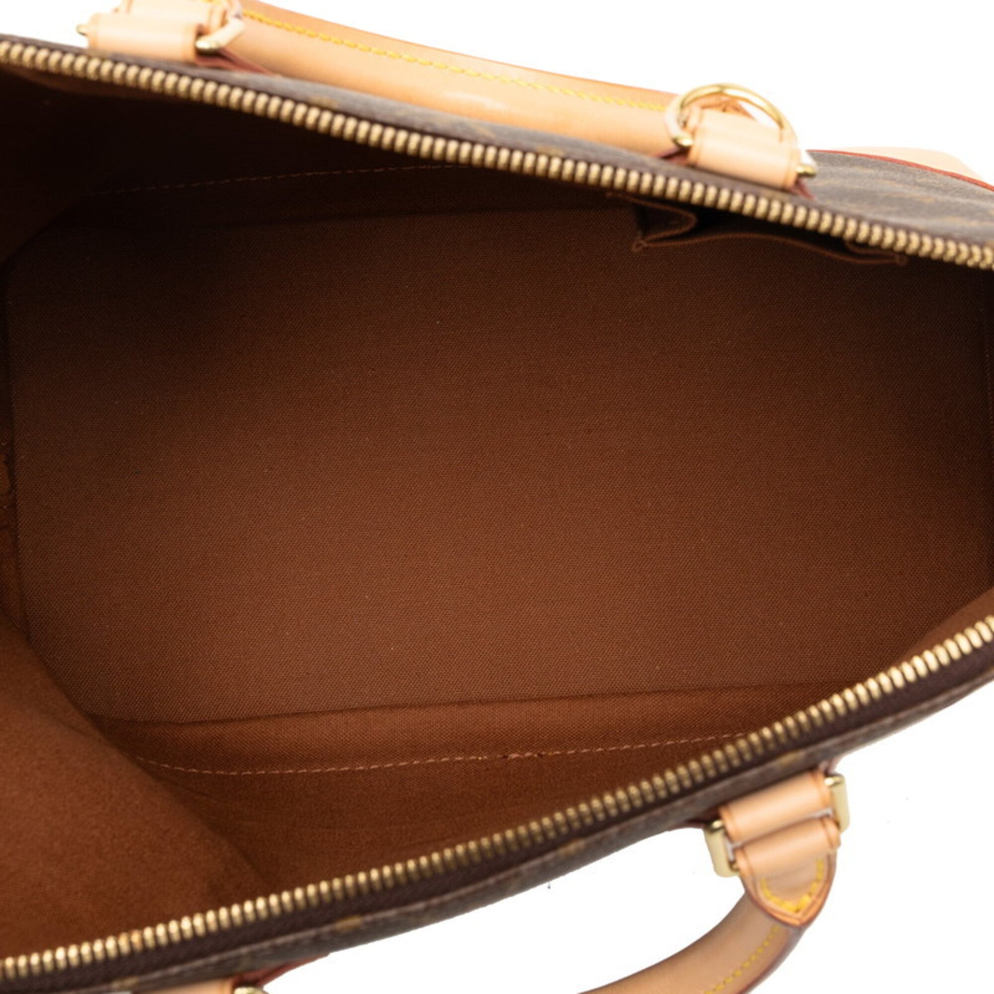 Louis Vuitton Monogram Brown Pvc Leather Handbag (Pre-Owned)