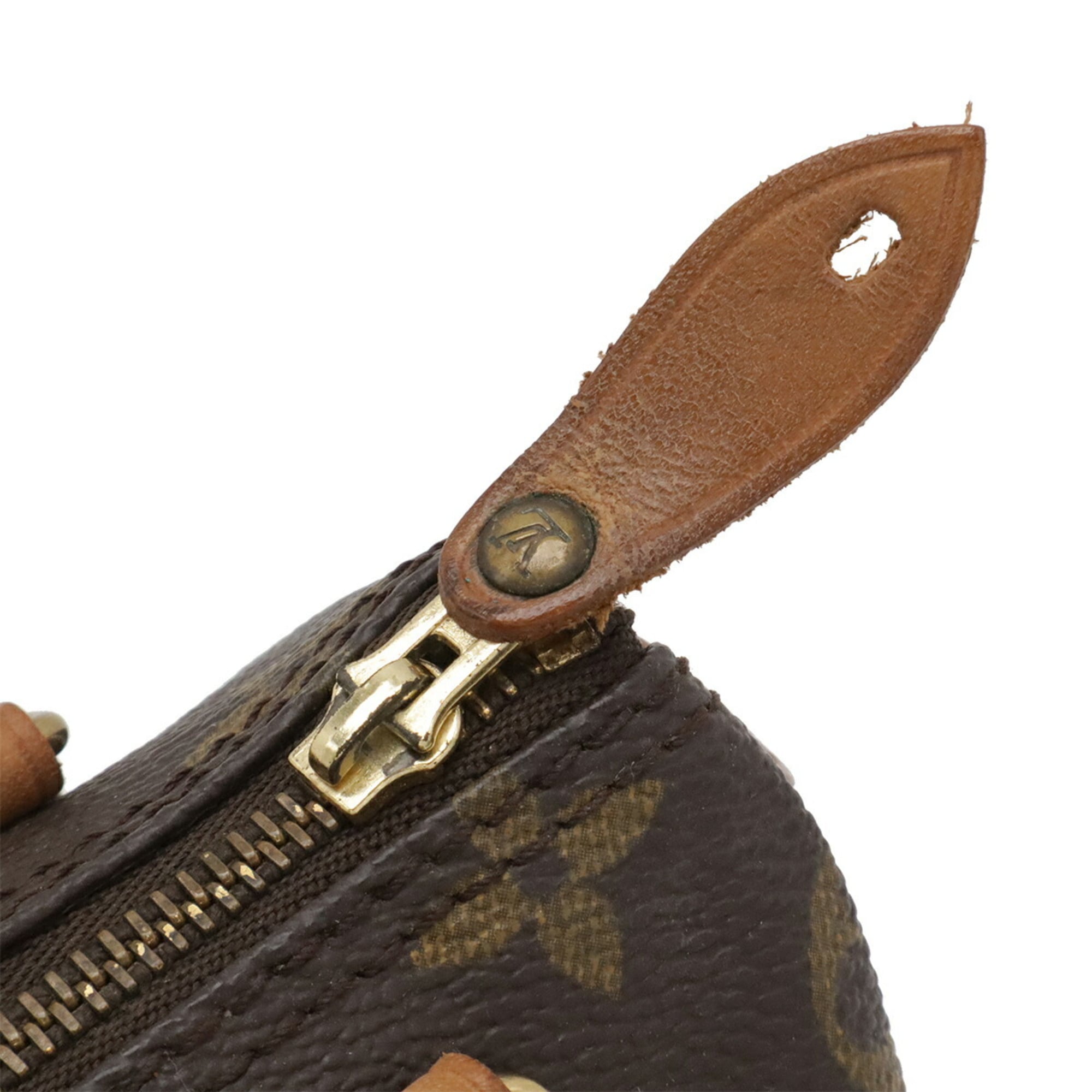 Louis Vuitton Brown Monogram White Monogram Mini Handbag Pouch (Pre-Owned)